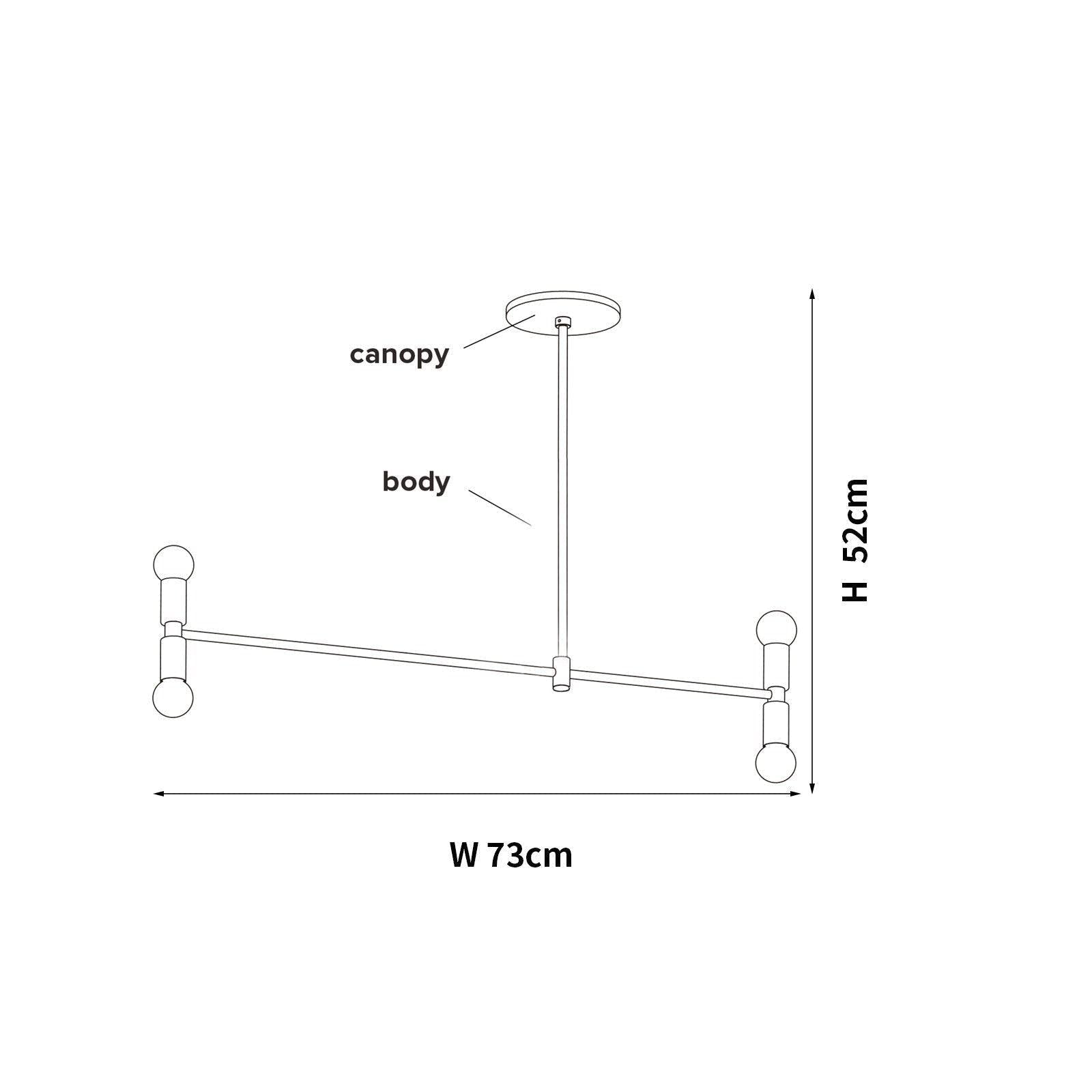 アトミウムのシャンデリア