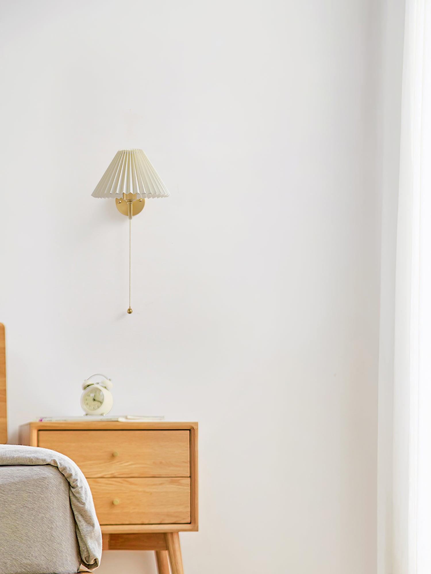 プリーツウォールランプ