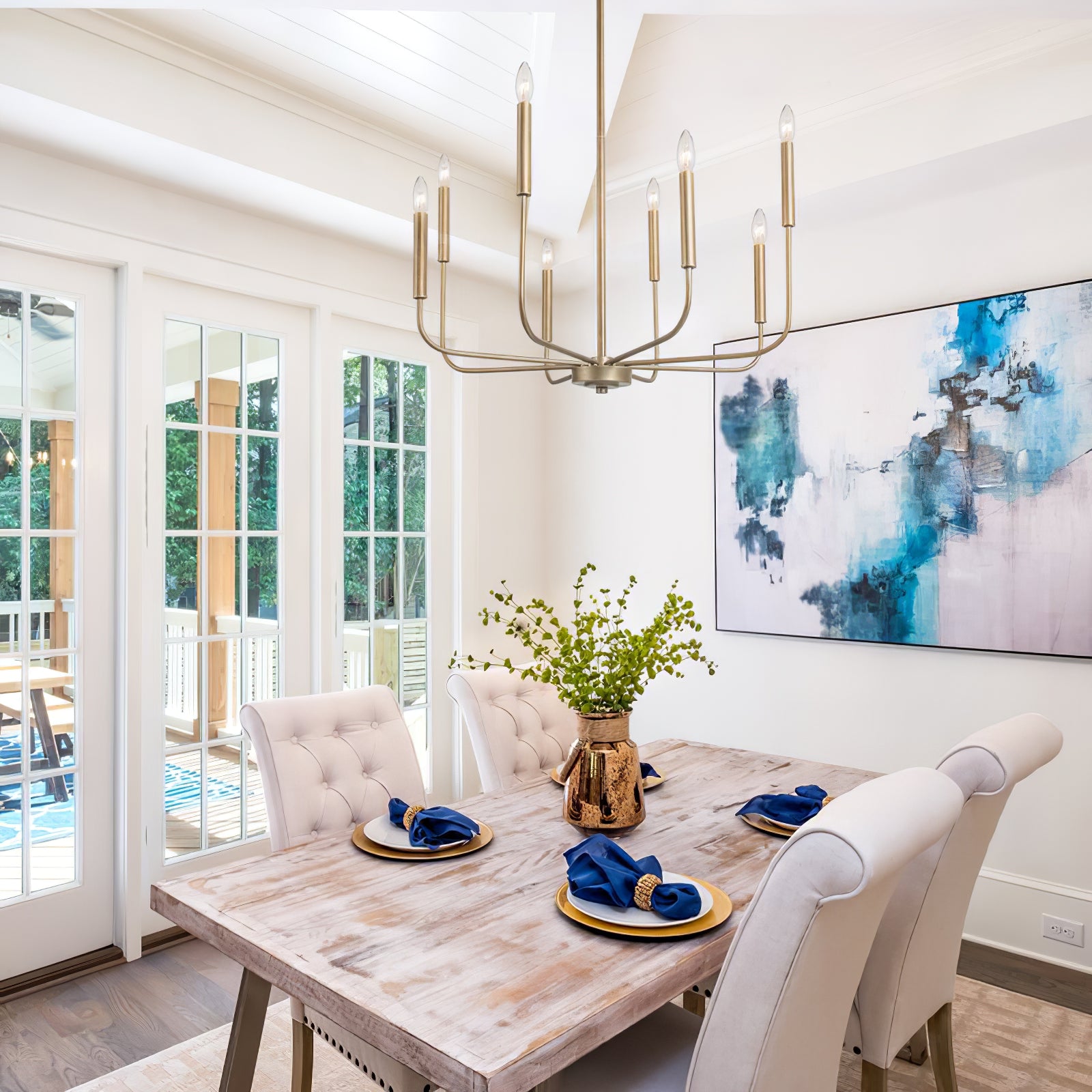 ケイラ 調光可能 クラシック シャンデリア