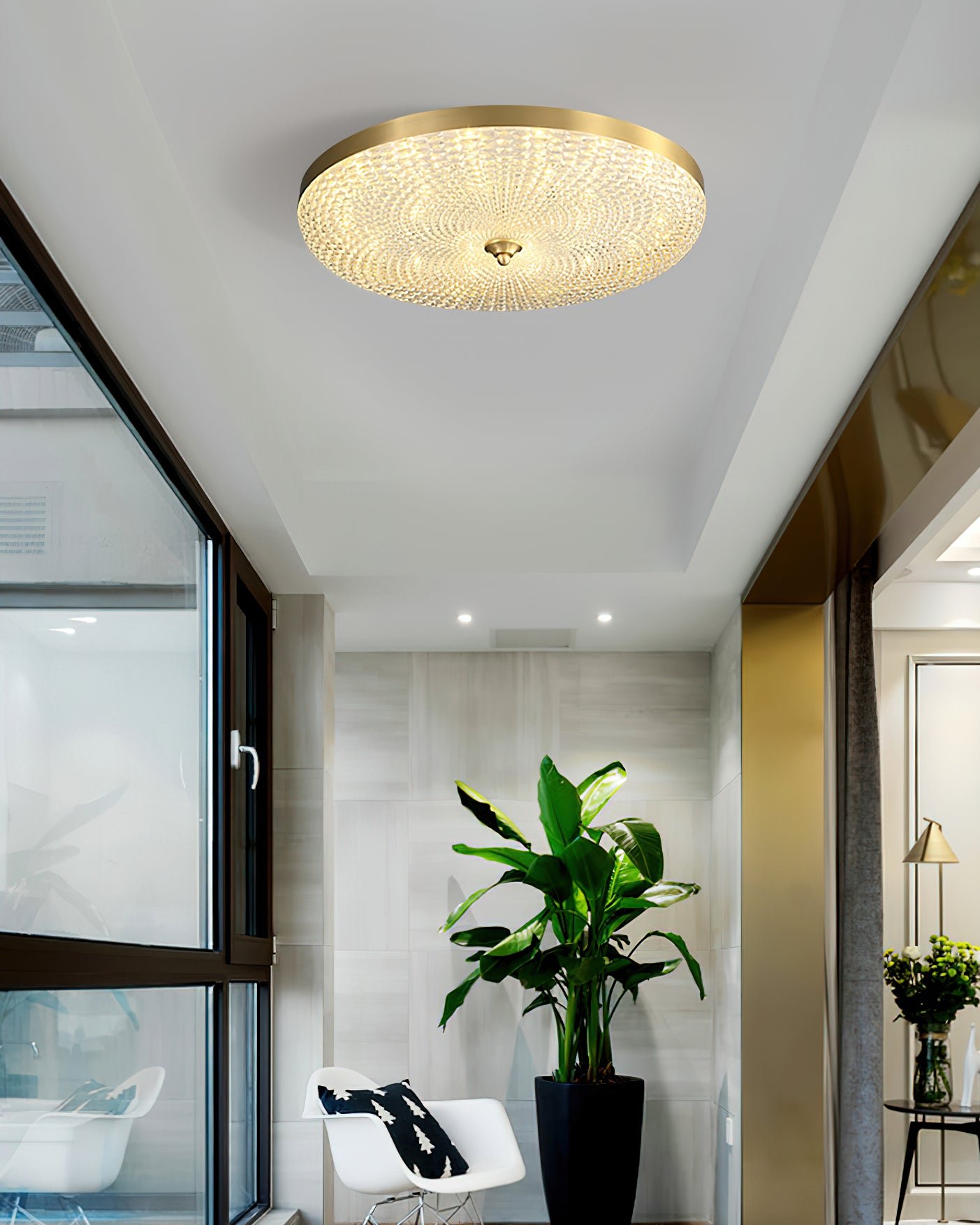 サウザンドアイズスパークリングシーリングランプ