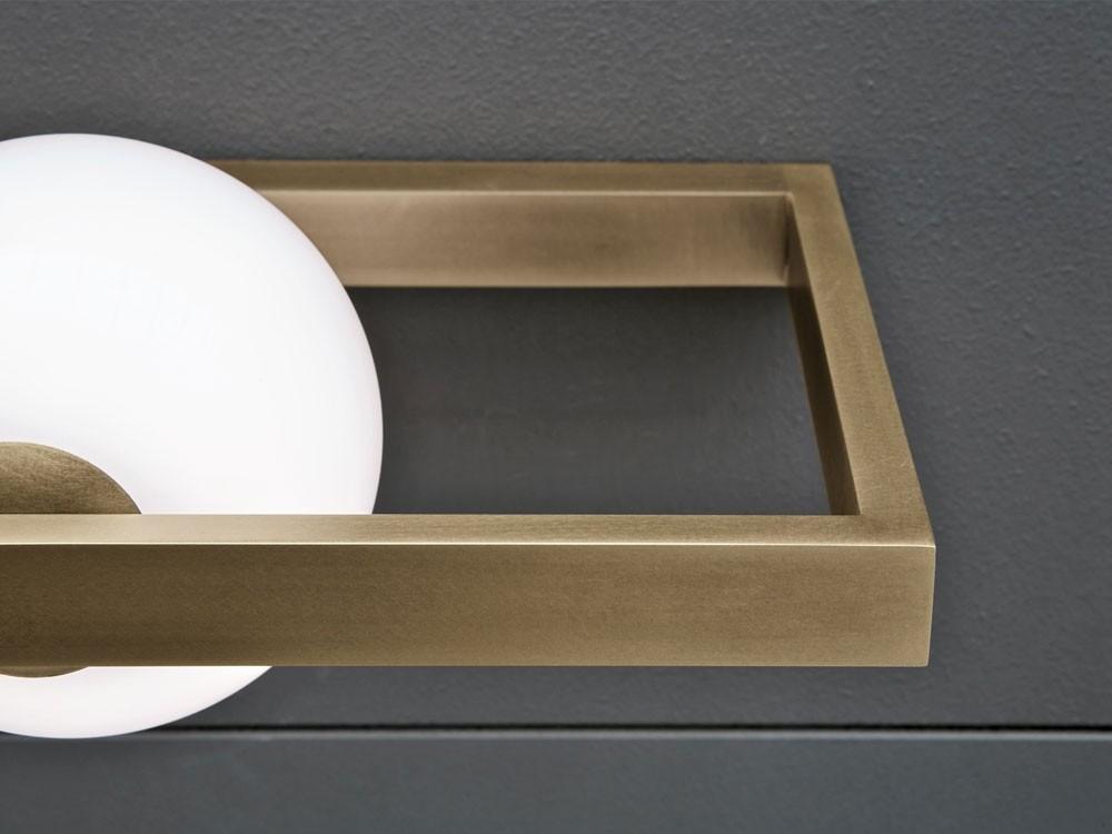 モンドリアンガラスの燭台