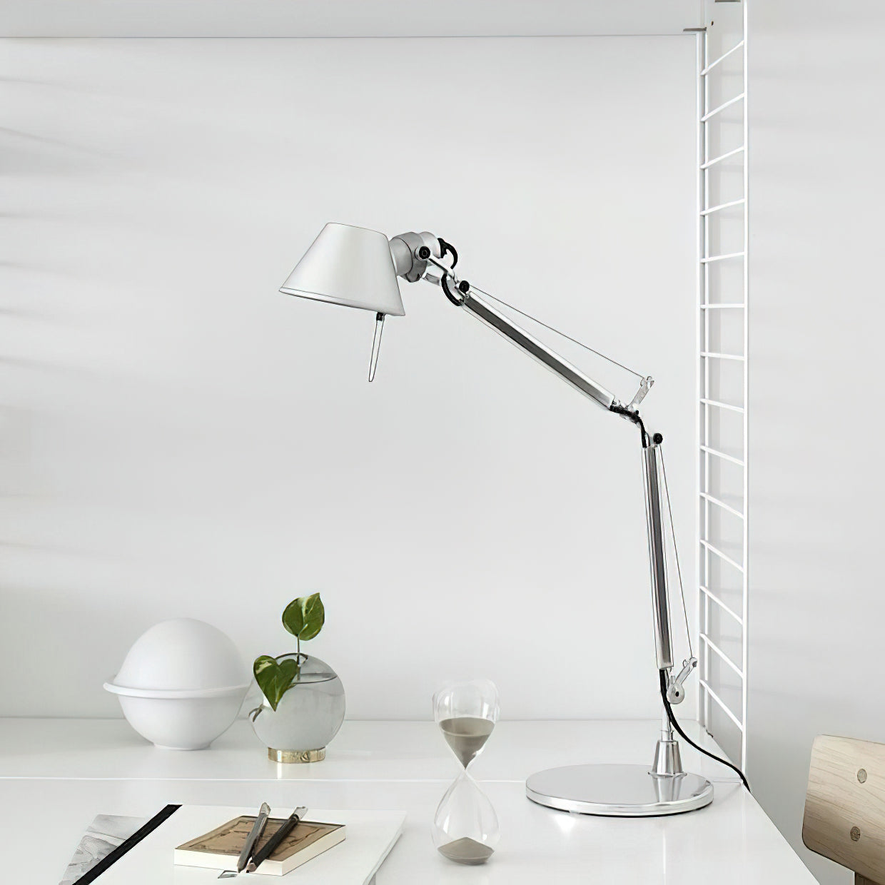 ブルテーブルランプ