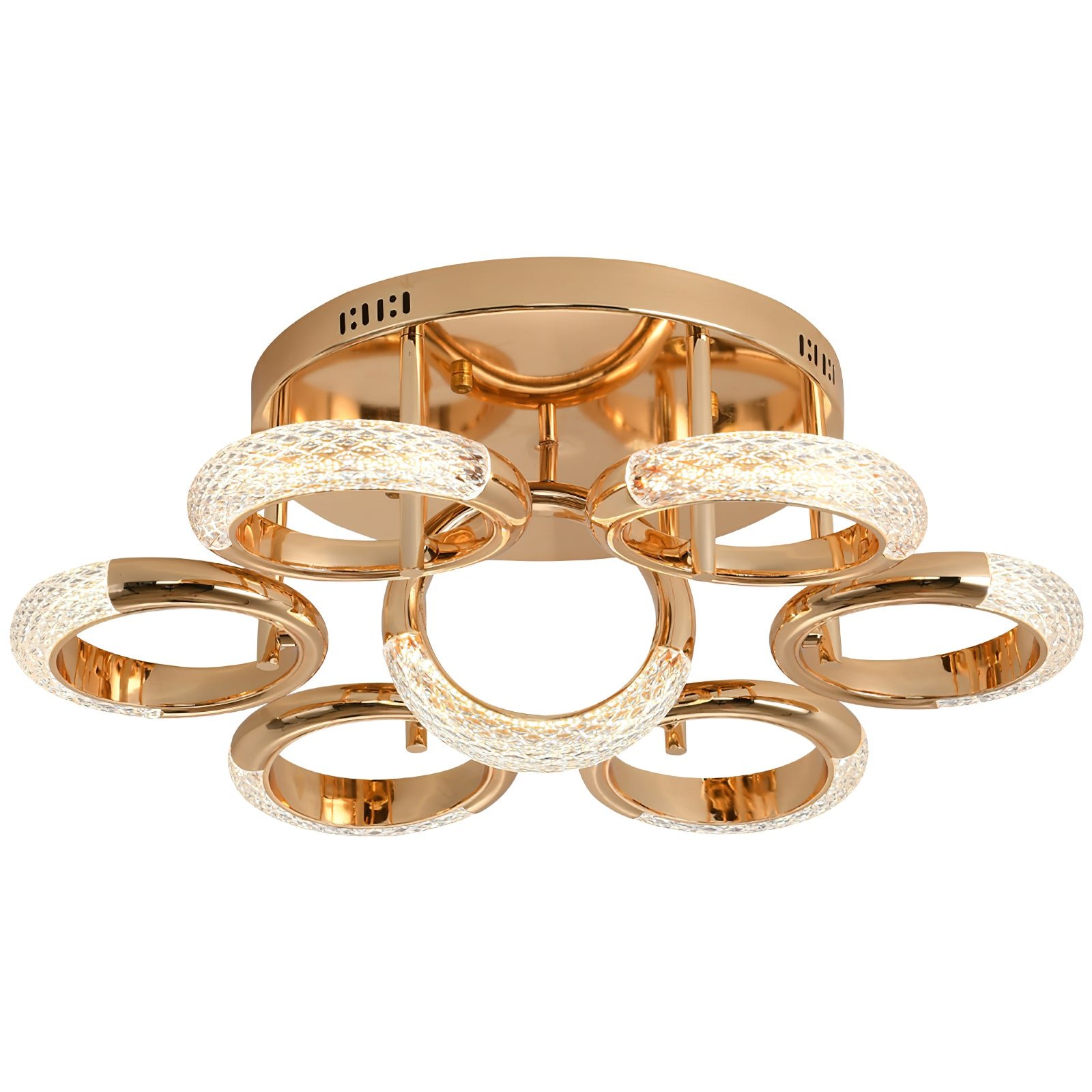 光沢のあるイヤリングの天井ランプ