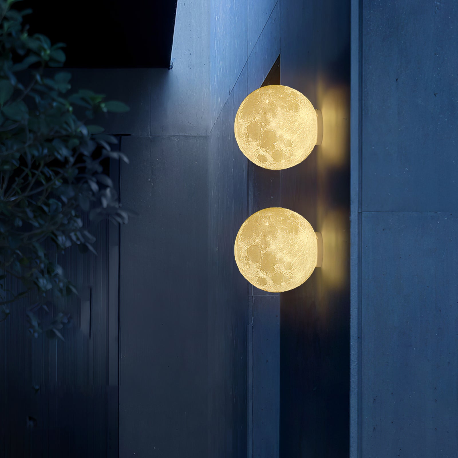 Hemisphere Moon Wall Lamp