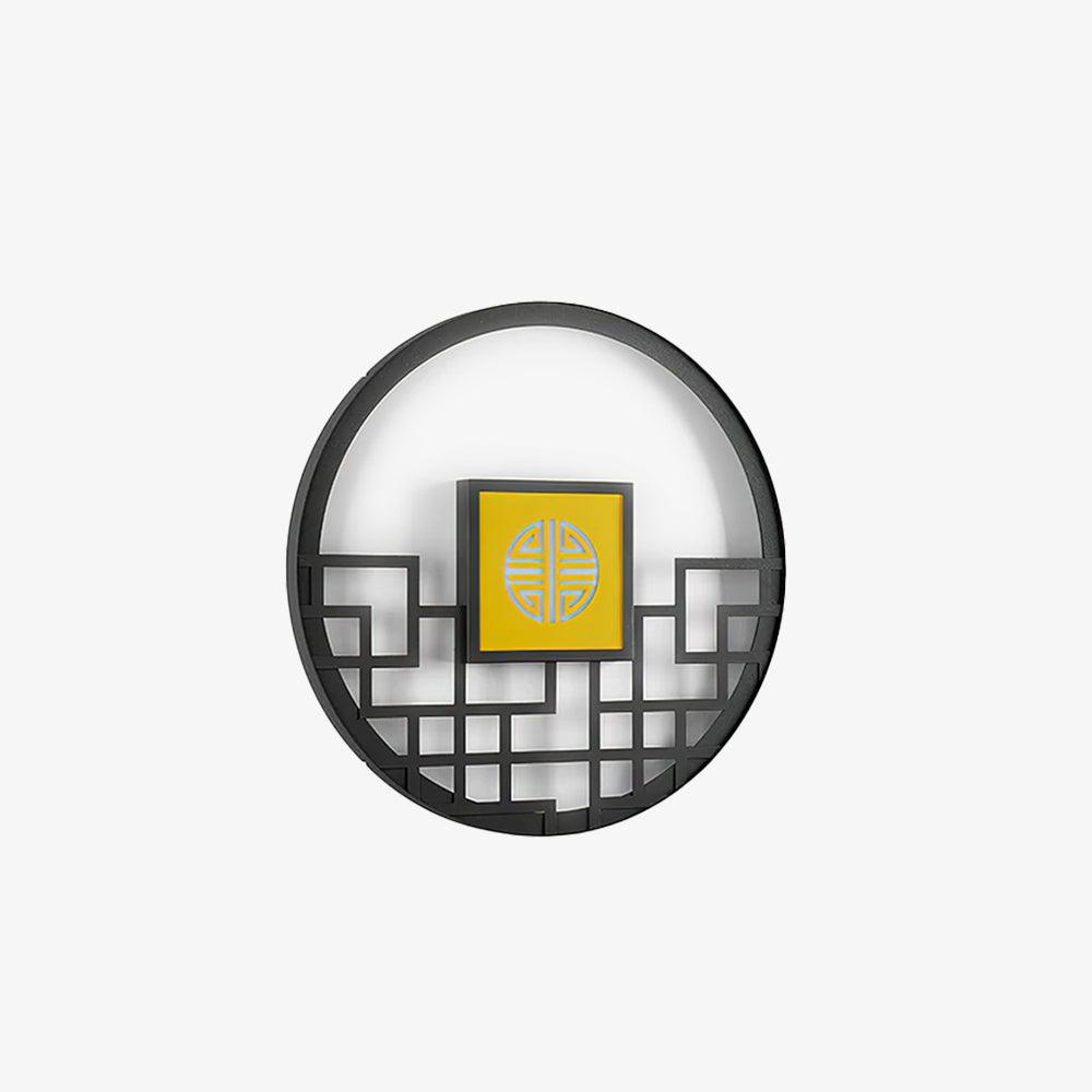 ラウンド屋外ウォールライト