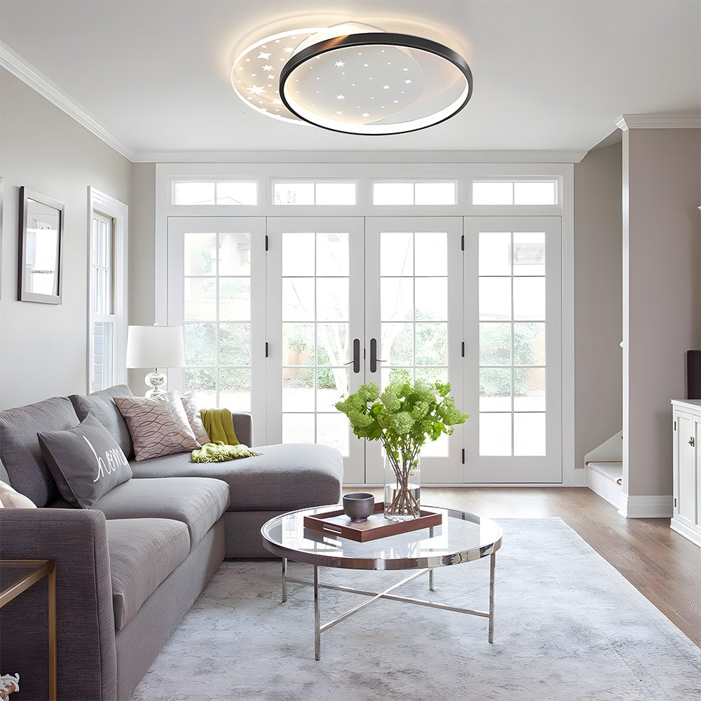 モダンミニマリスト多形アクリル寝室天井ランプ