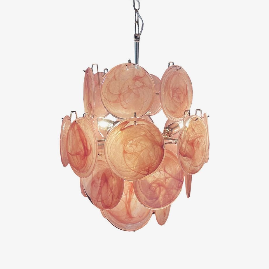 Loire Valley Glass Chandelier