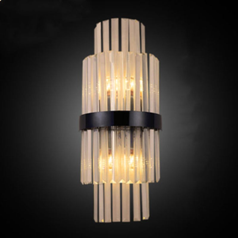 モダンで豪華なクリスタルウォールランプ