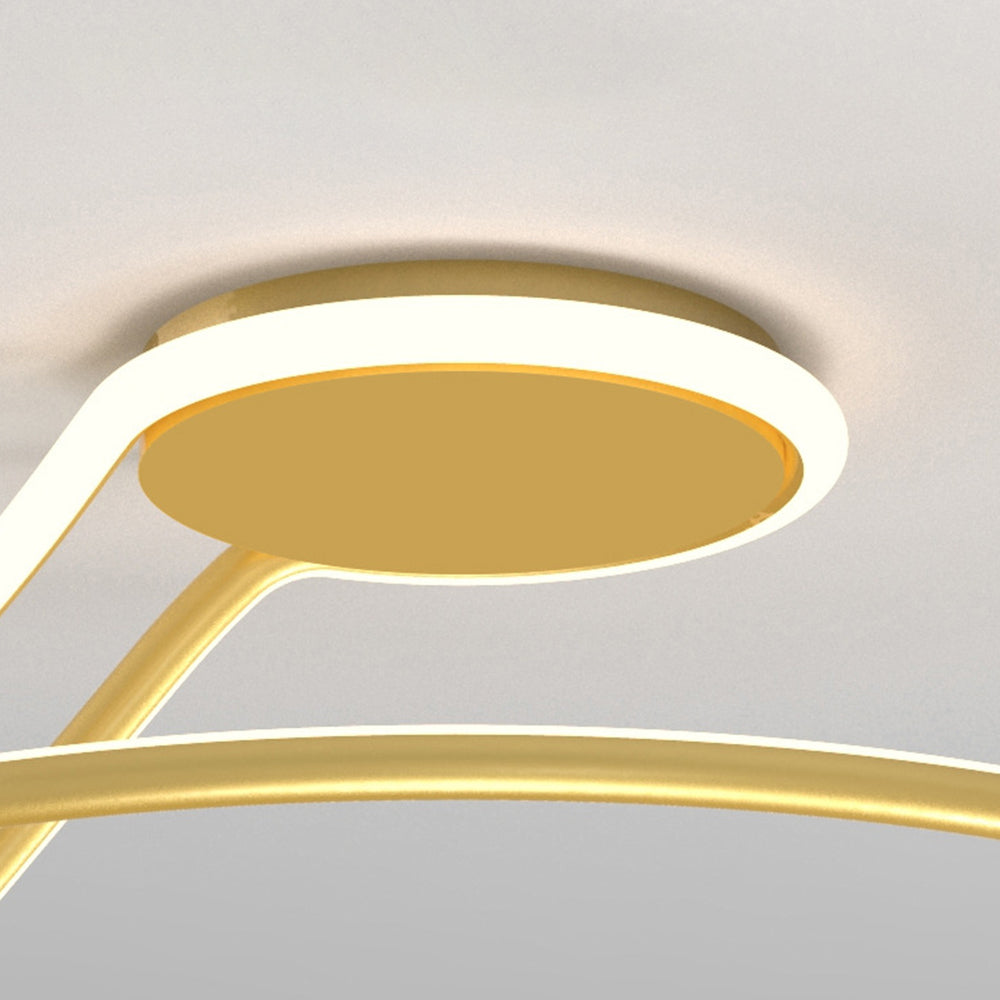 モダンなアクリル製調光LED寝室用シーリングライト