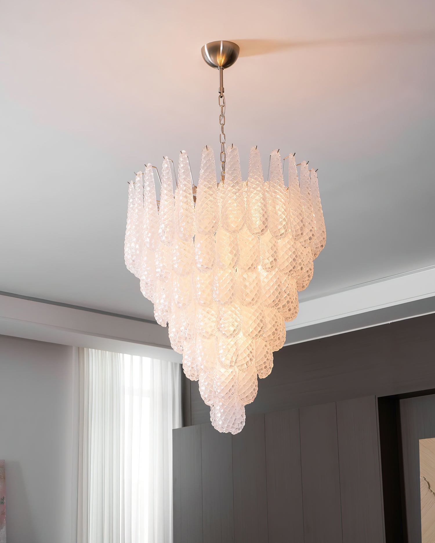 Graniglia Glass Chandelier
