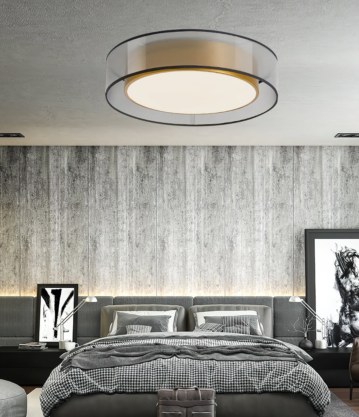 ポストモダン LED シーリングランプ