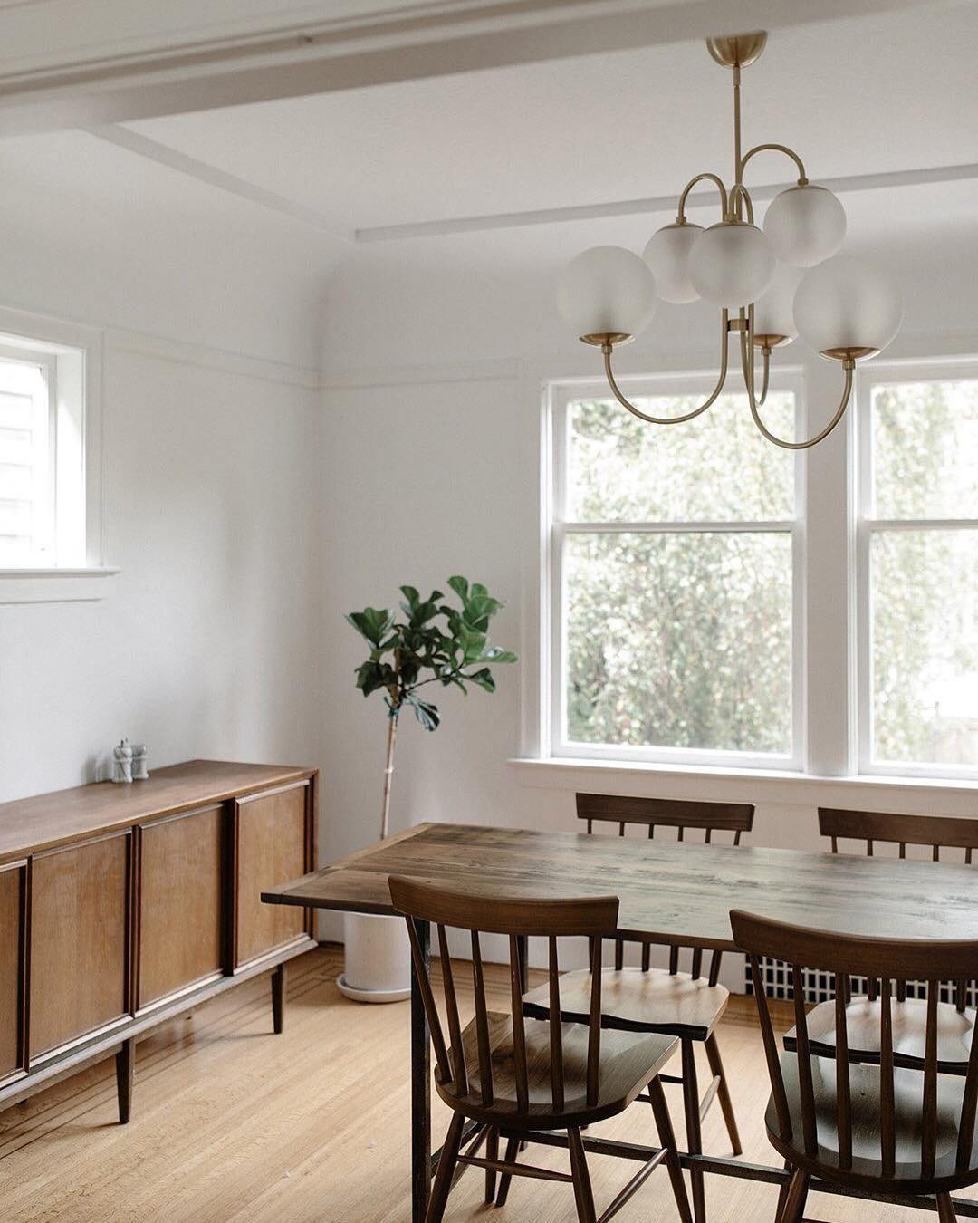 グースネックシャンデリア