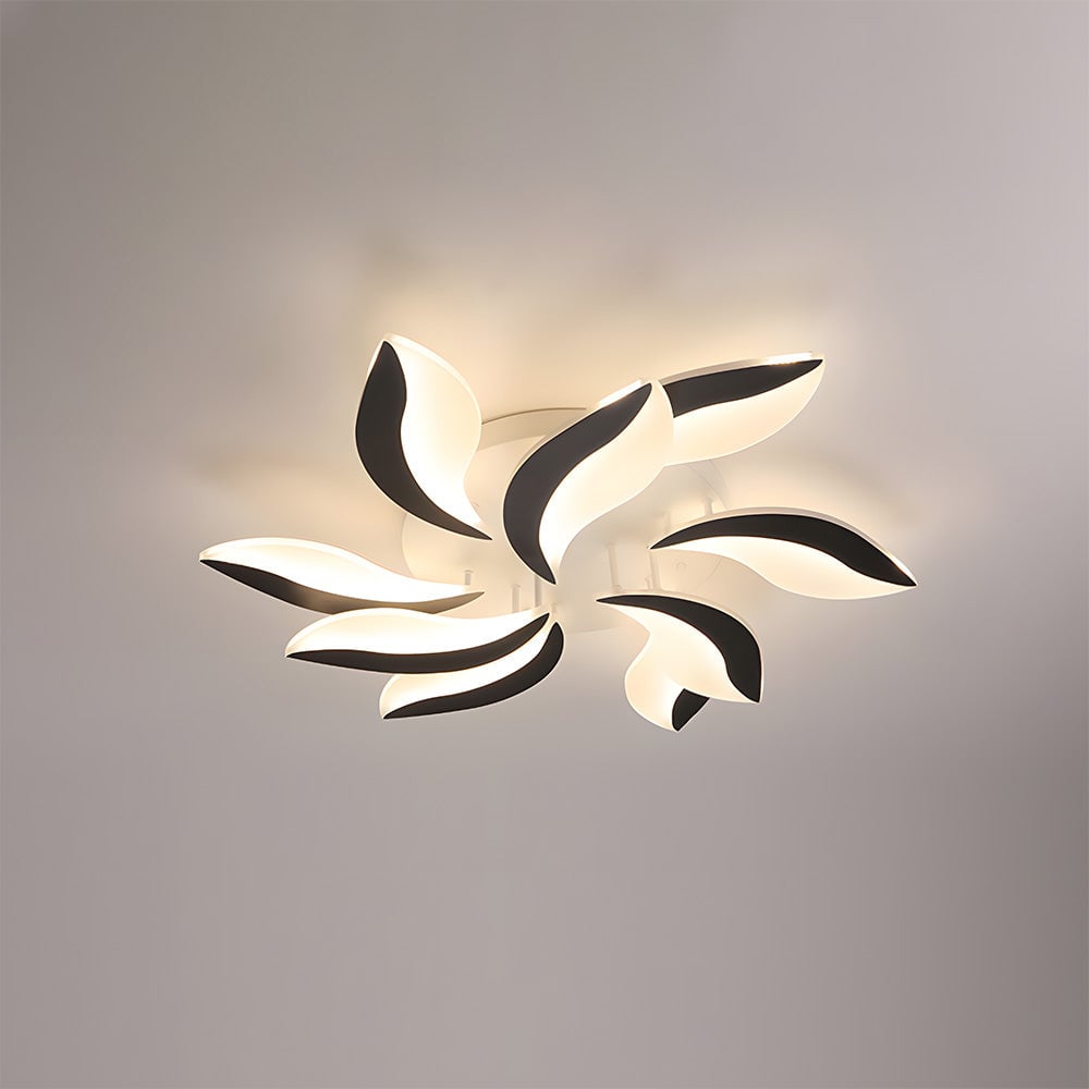 リビングルーム用マルチライトフラワーアクリルLEDシーリングライト