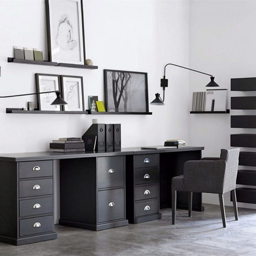 コンサイスブラックウォールランプ