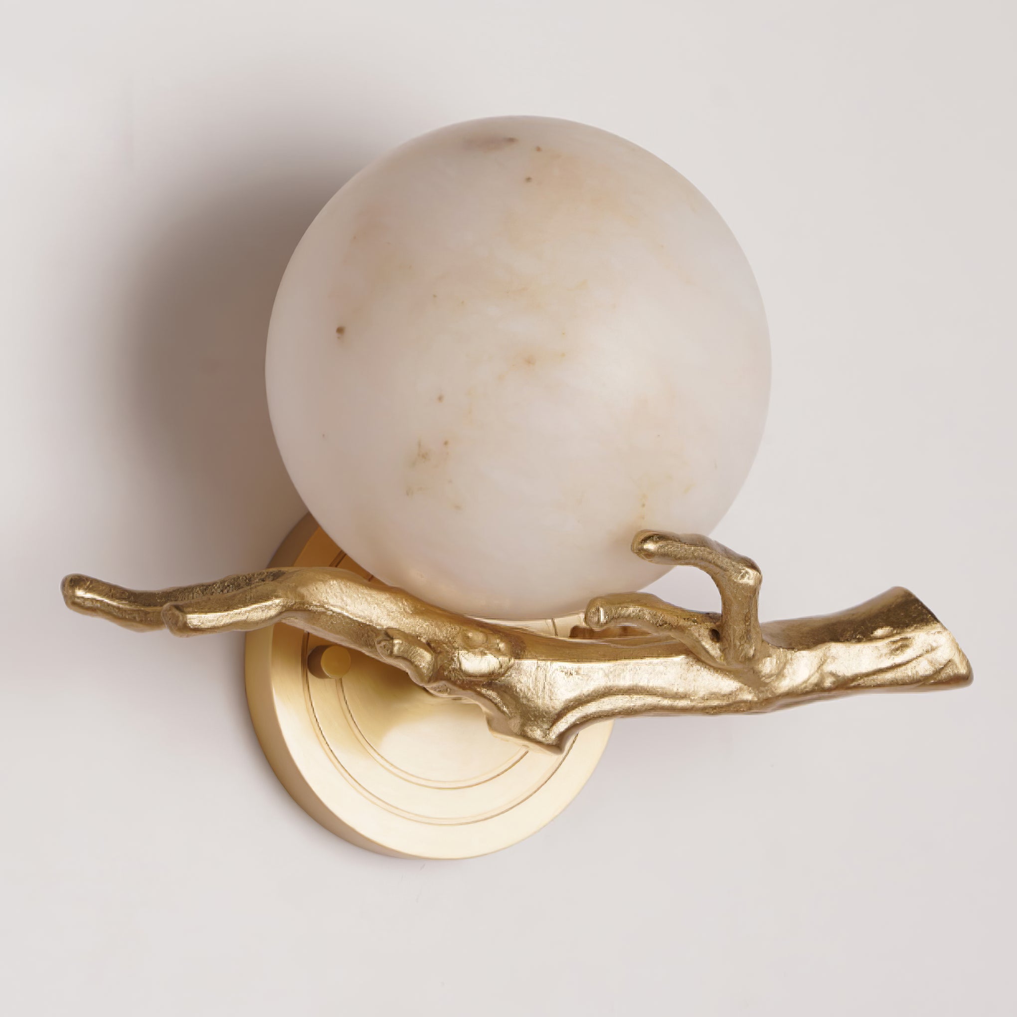 レトロな小枝のウォールランプ