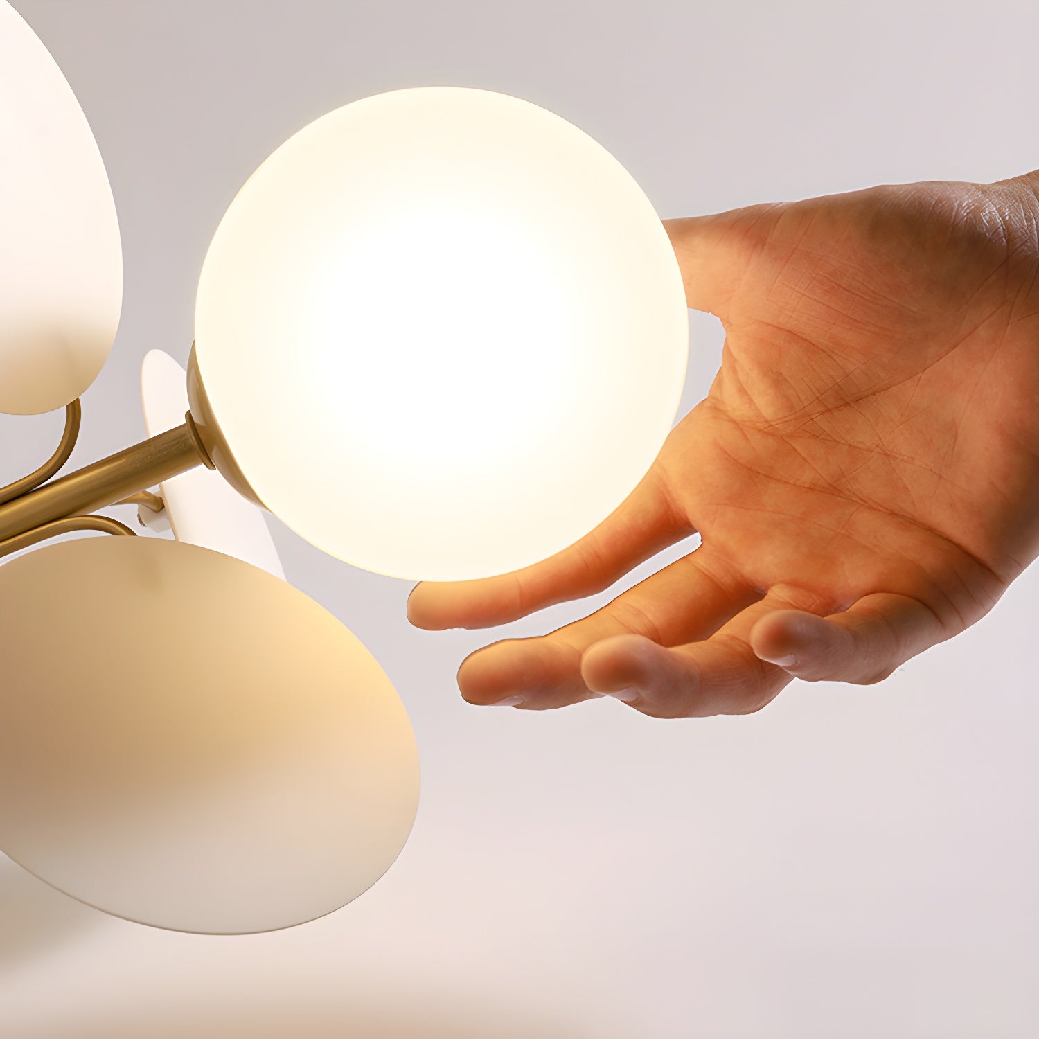 ラウンドマカロンシーリングランプ