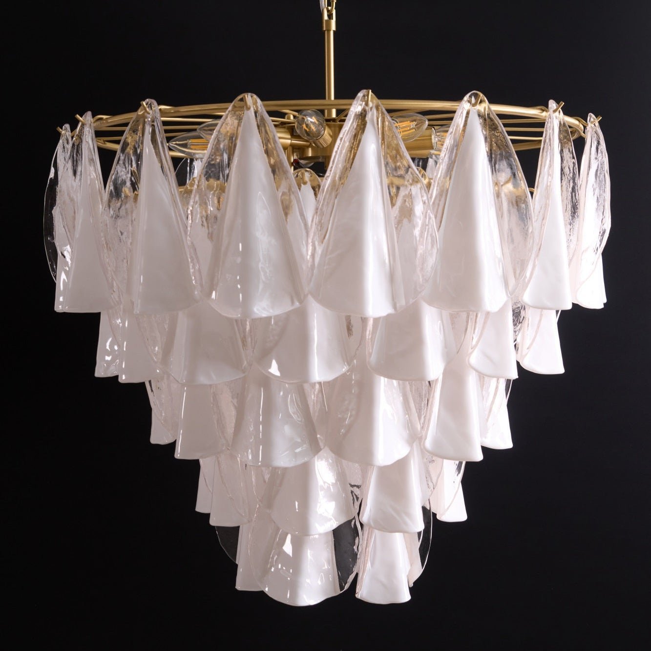 Lunara White Chandelier