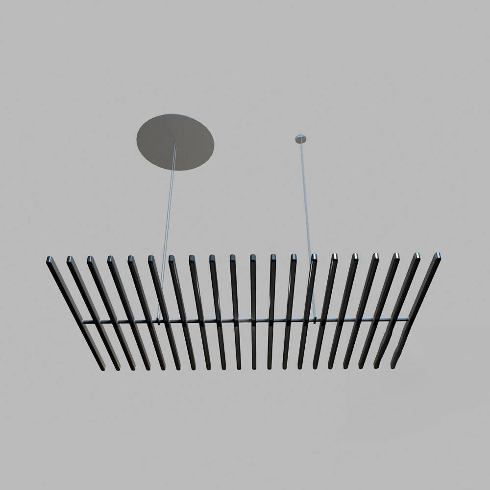 ピアノキー ブラックシャンデリア