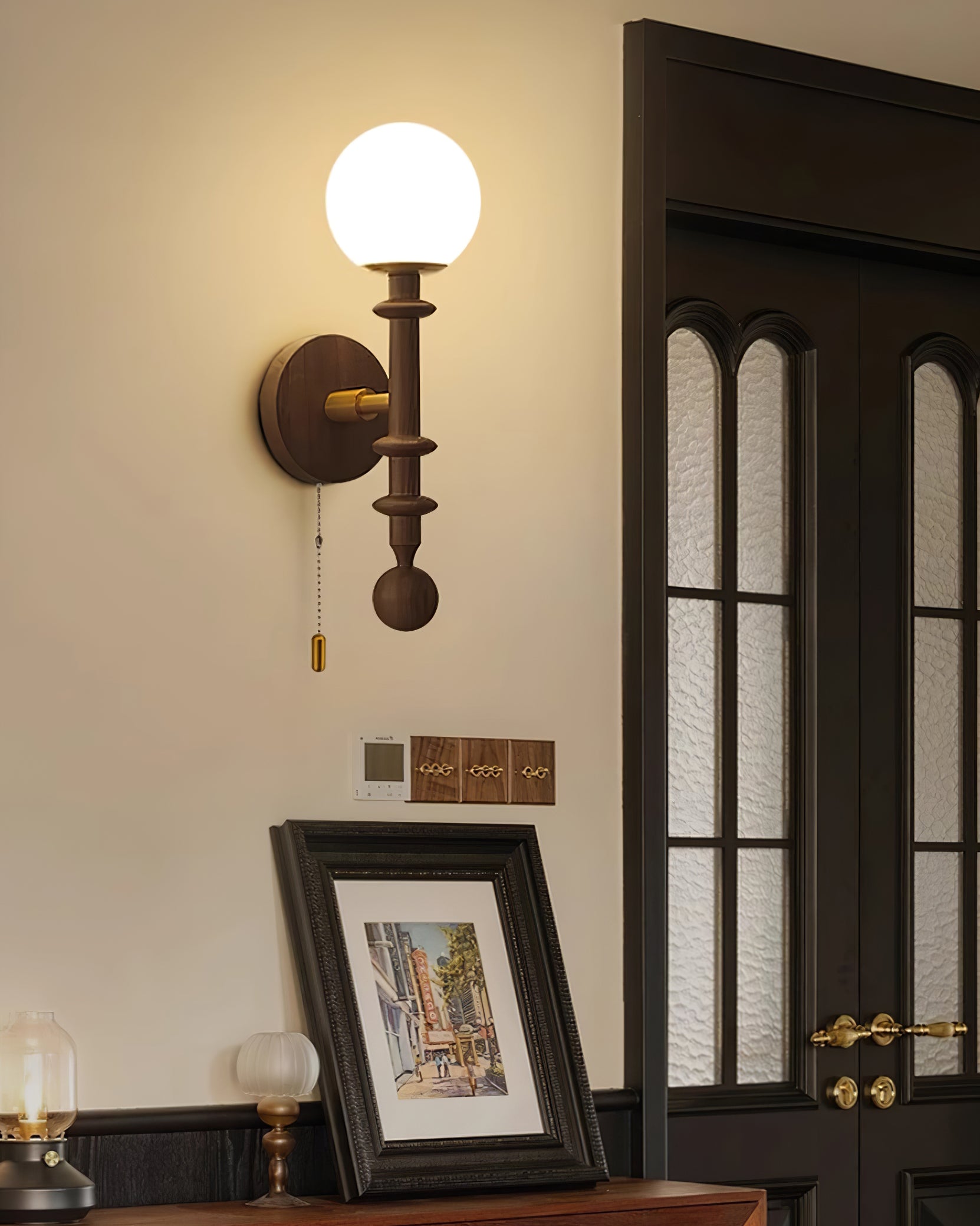 コスレット ウッド ウォールランプ