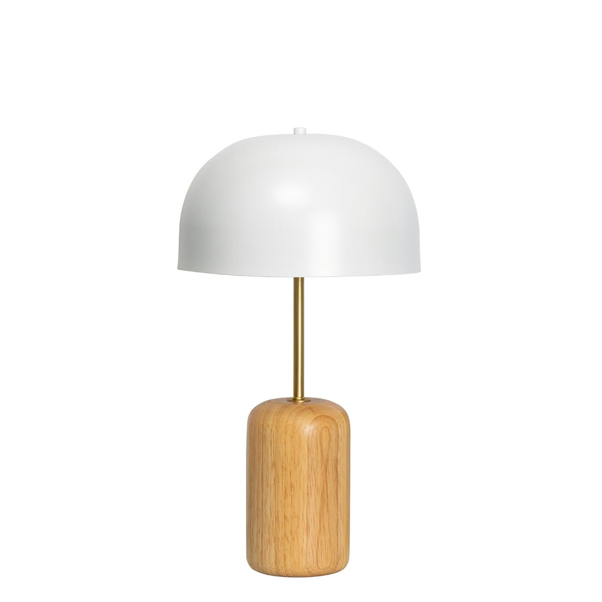 ウッドマッシュルームテーブルランプ