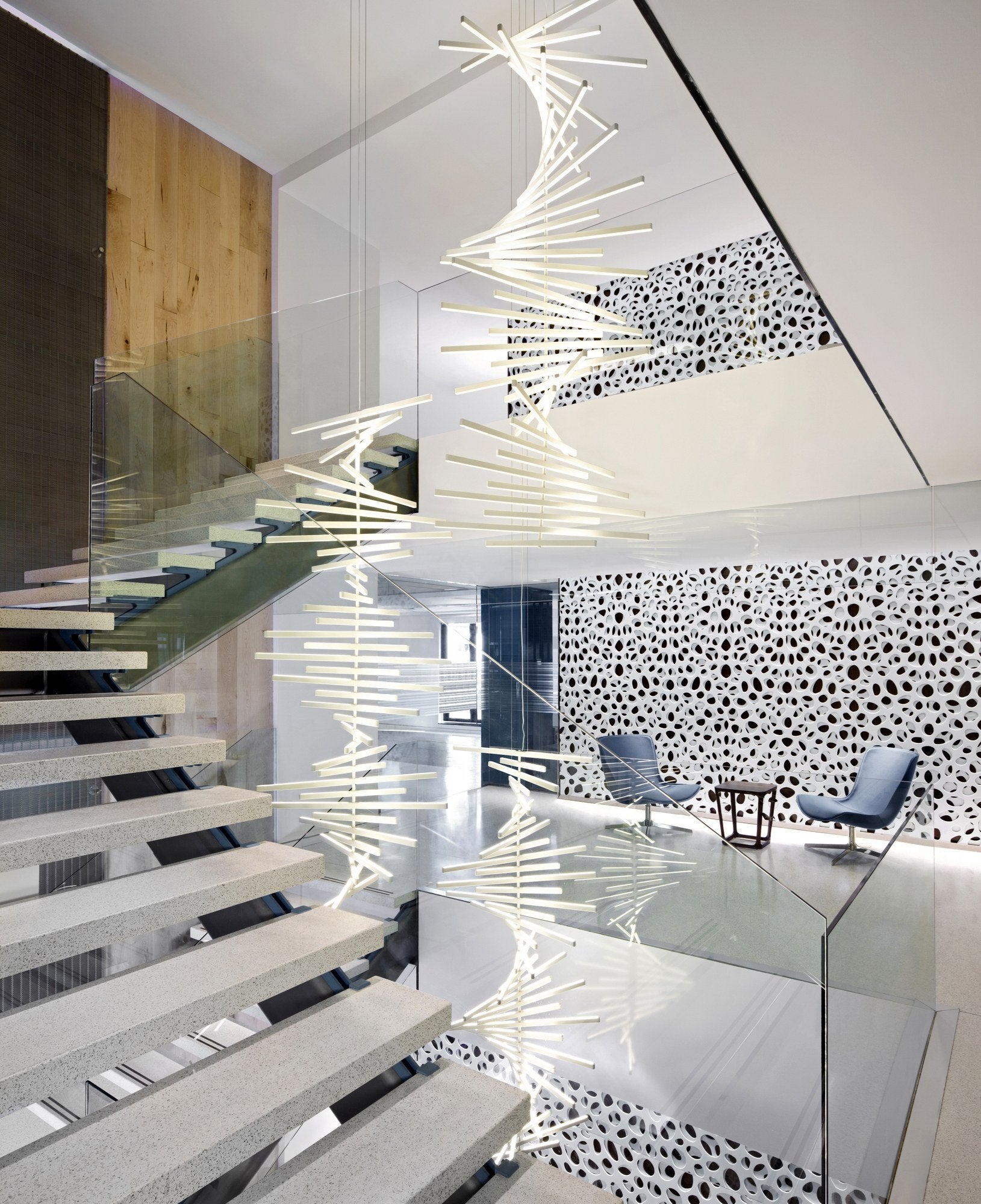 ピアノキー ブラックシャンデリア