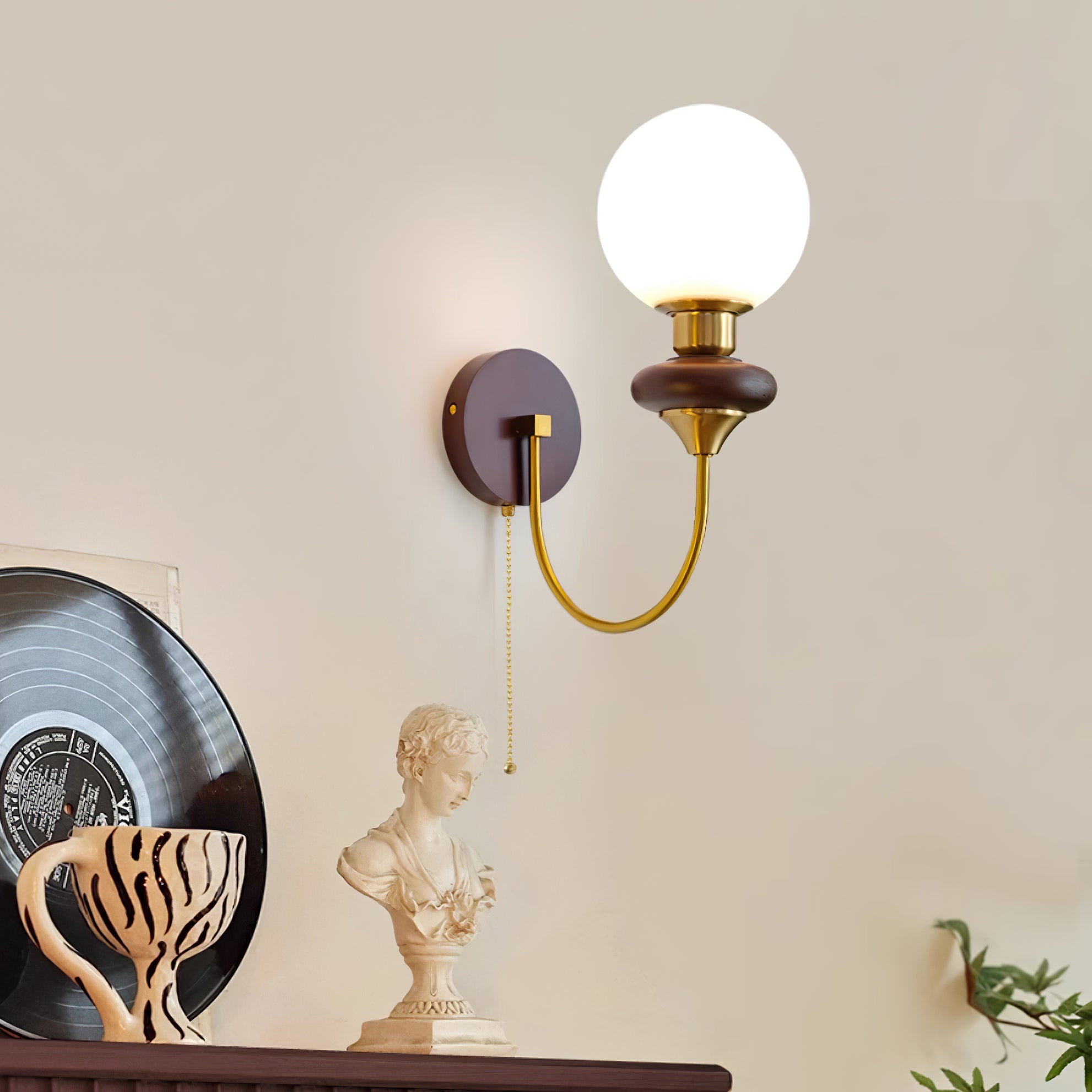 ジョアン木製ウォールライト