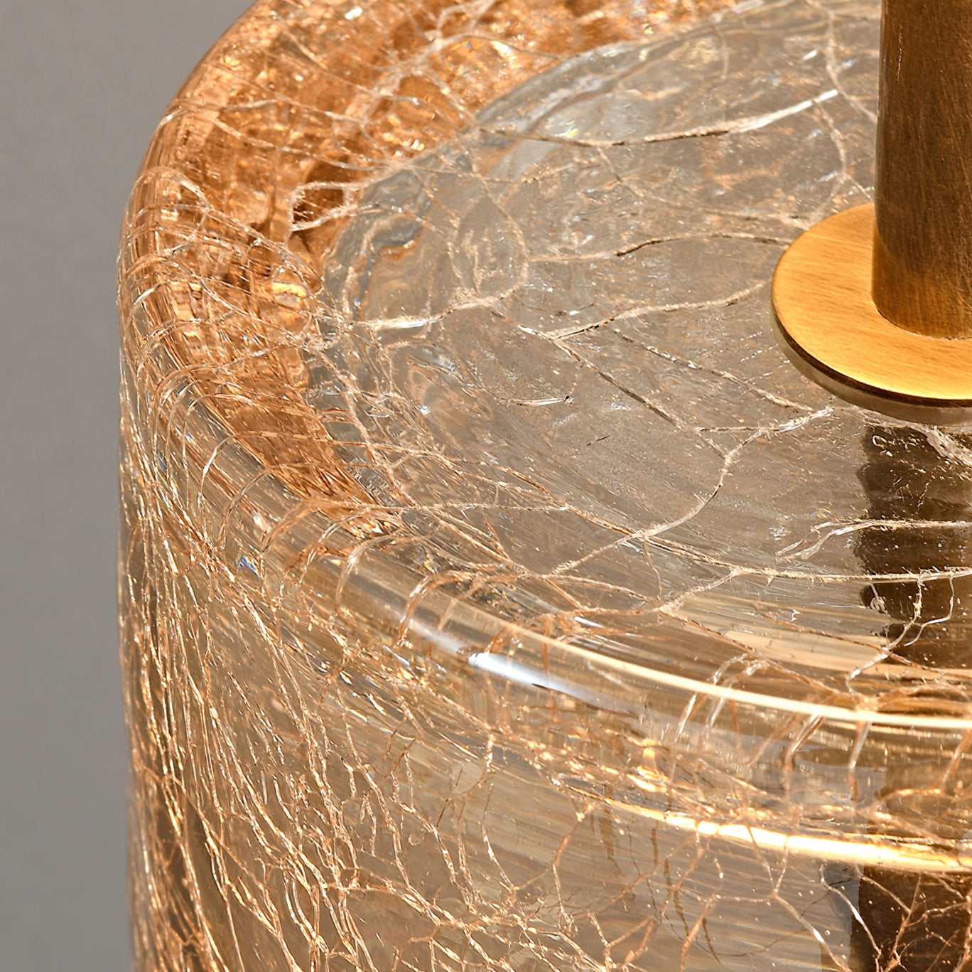 グレイシャー クラックル テーブルランプ