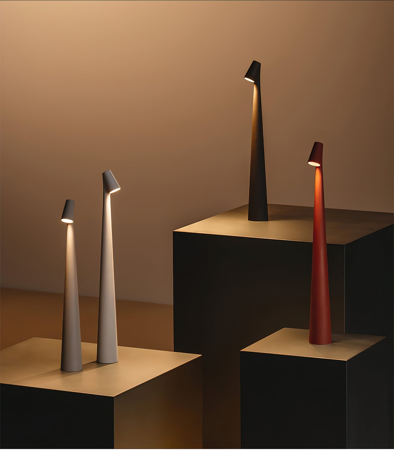 アフリカ ポータブル テーブル ランプ