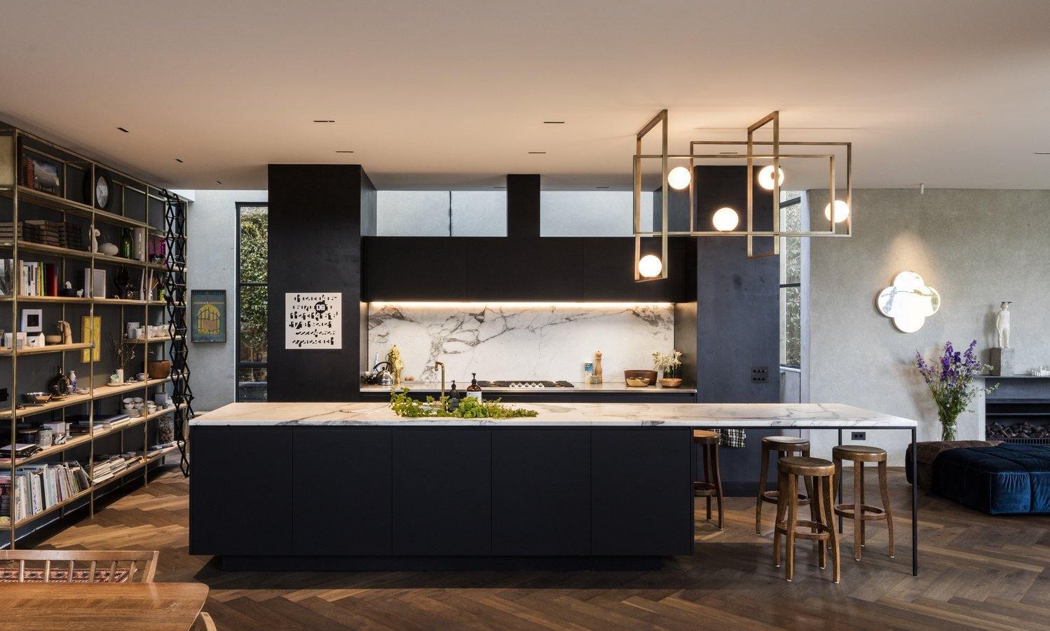 モンドリアンガラスシーリングライト