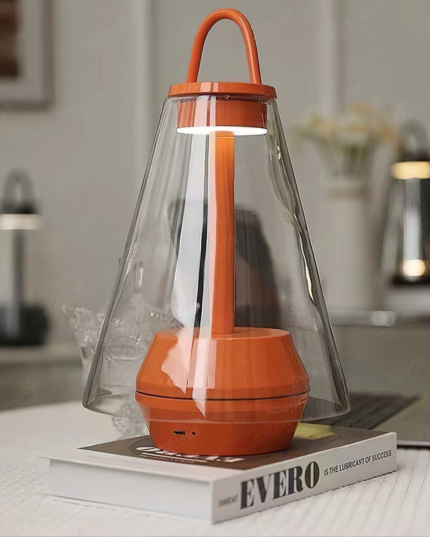 シャトル内蔵バッテリーテーブルランプ