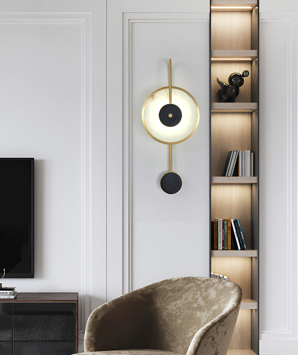 キャンディ アラバスター ウォール ランプ