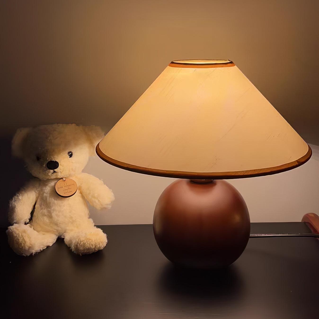 Cankut Wood Table Lamp