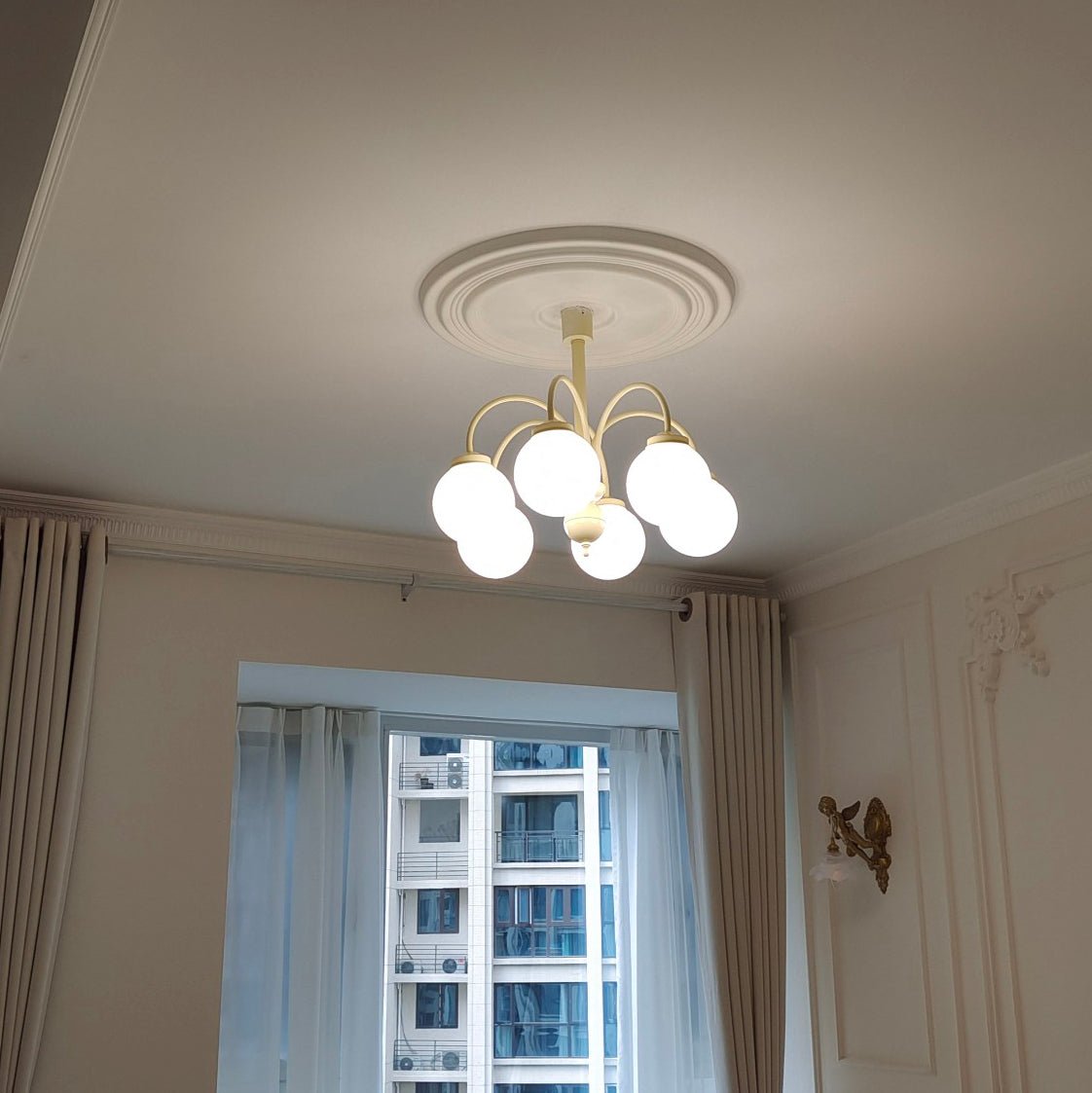 Cream Chandelier