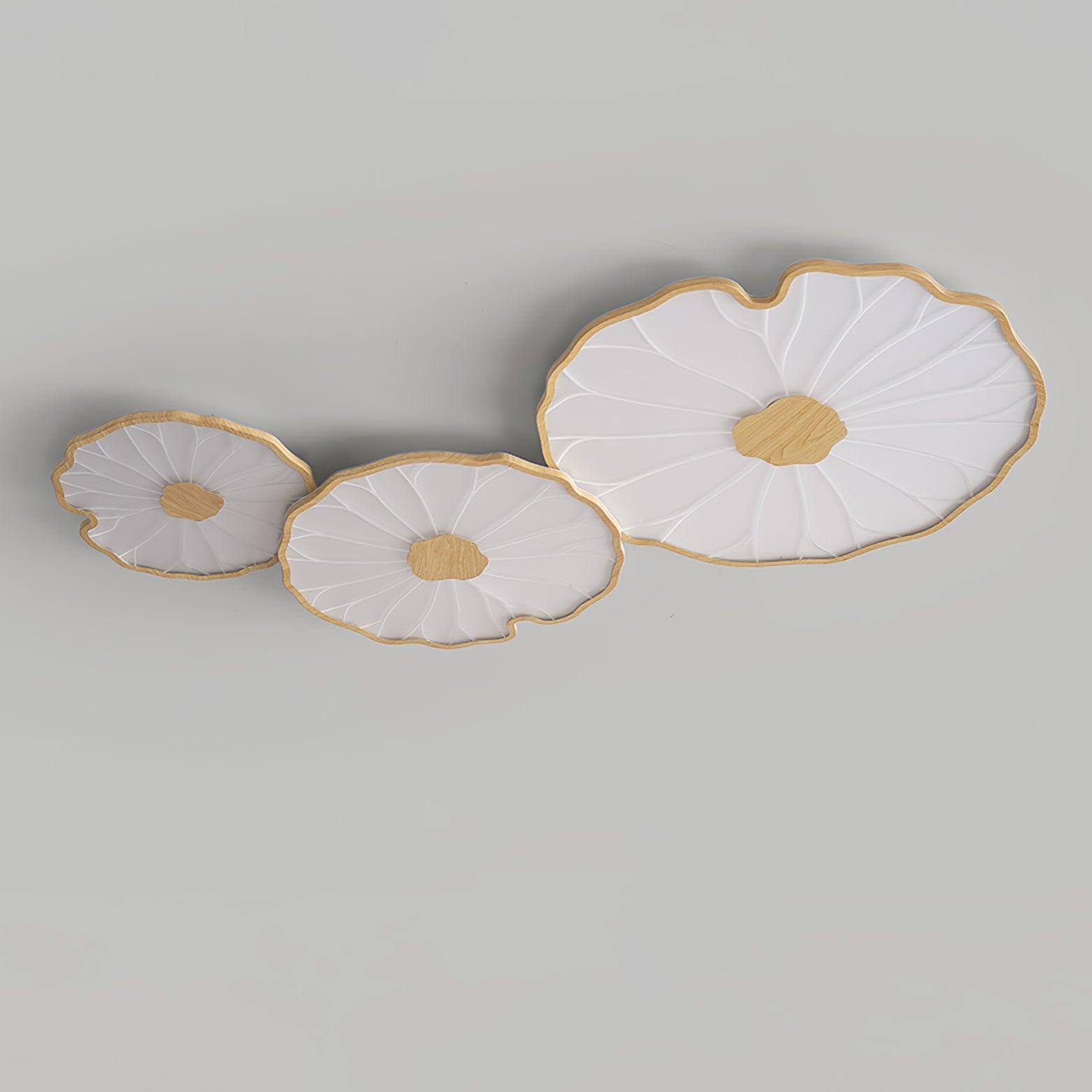 蓮の葉アクリルシーリングランプ