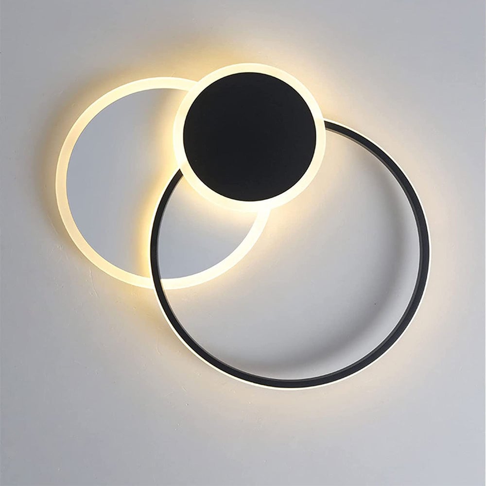 エレガントなアクリル製LEDフラッシュマウント寝室用シーリングランプ