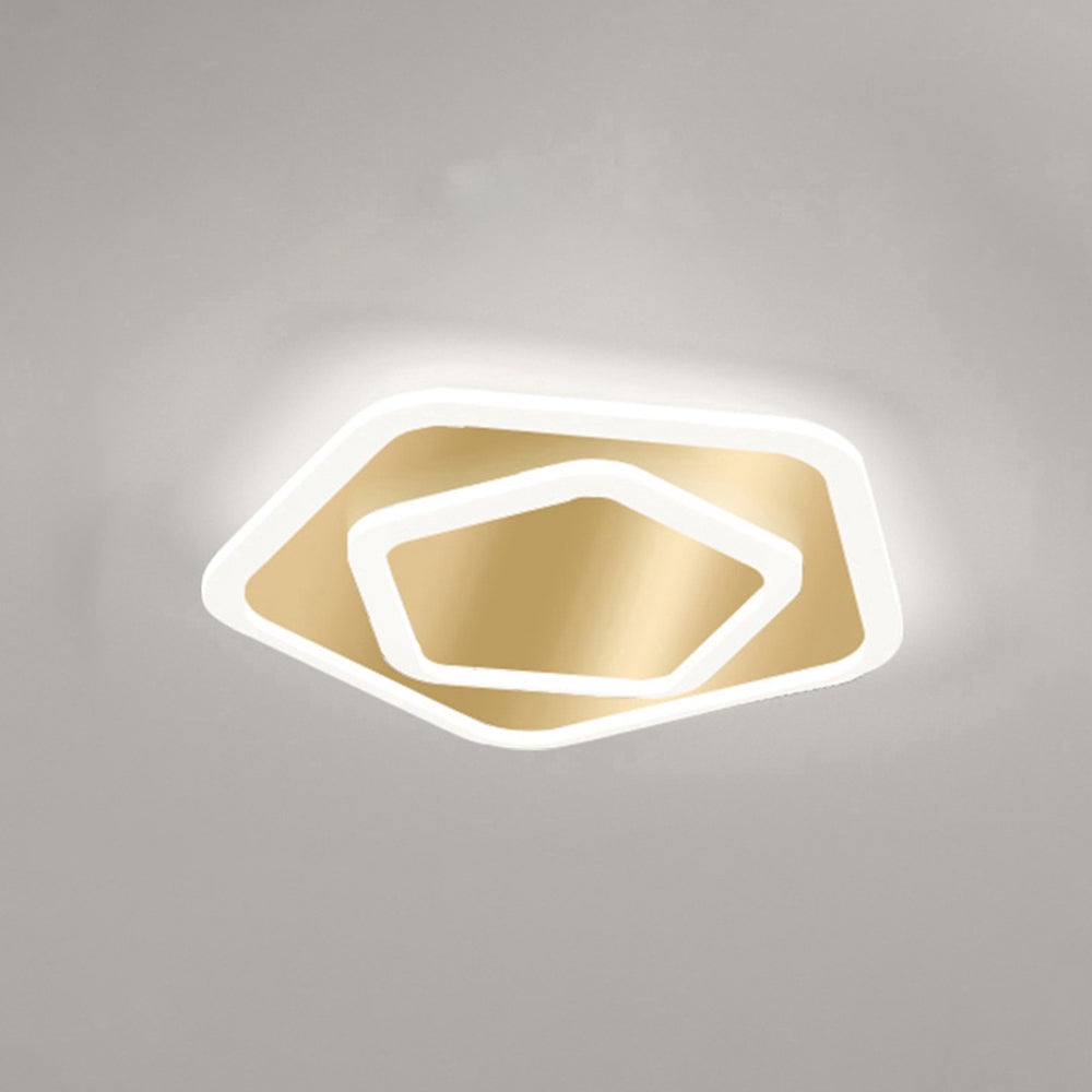 寝室用シンプルデザインメダルLEDシーリングランプ