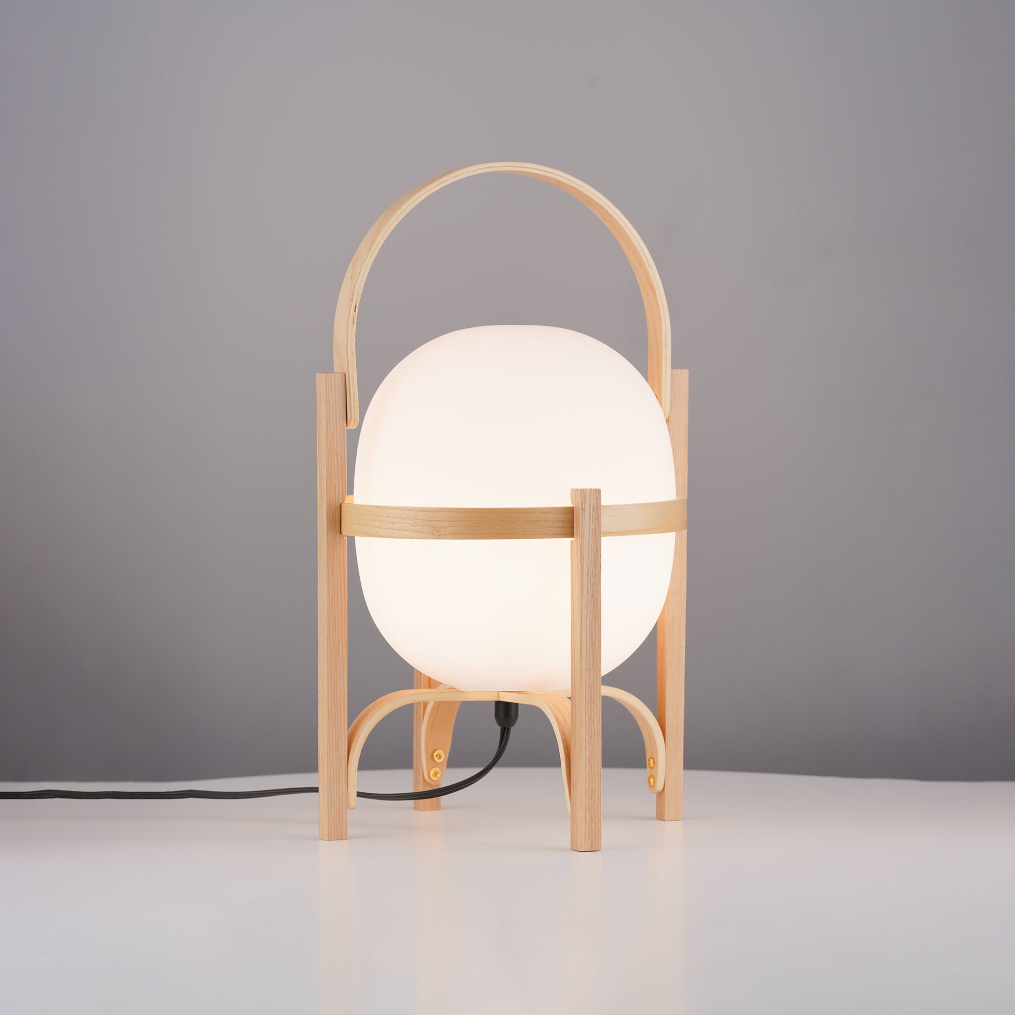 Lantern Glass Table Lamp