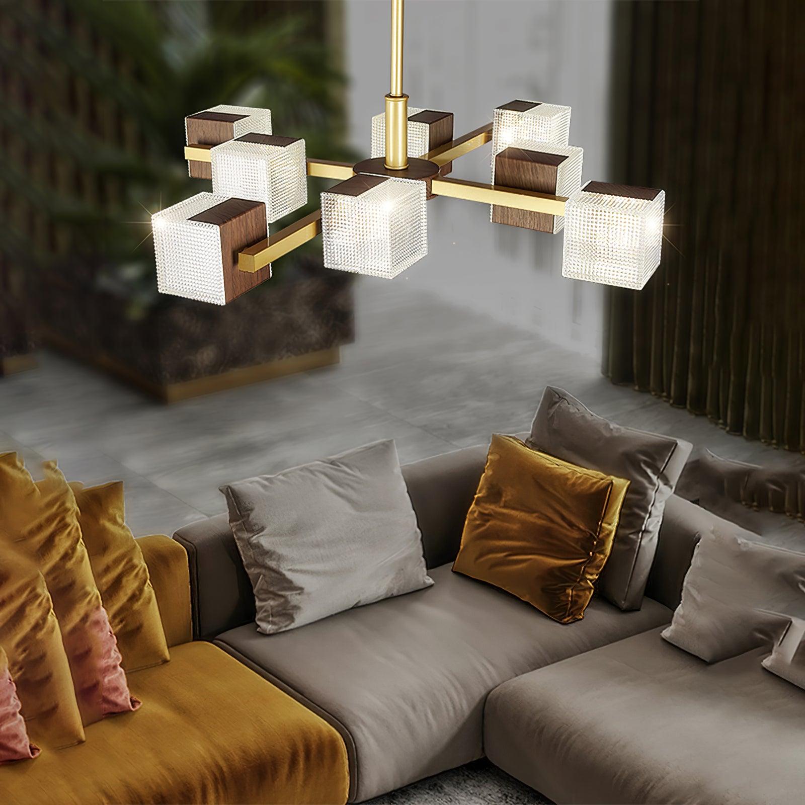 ボックスシャンデリア