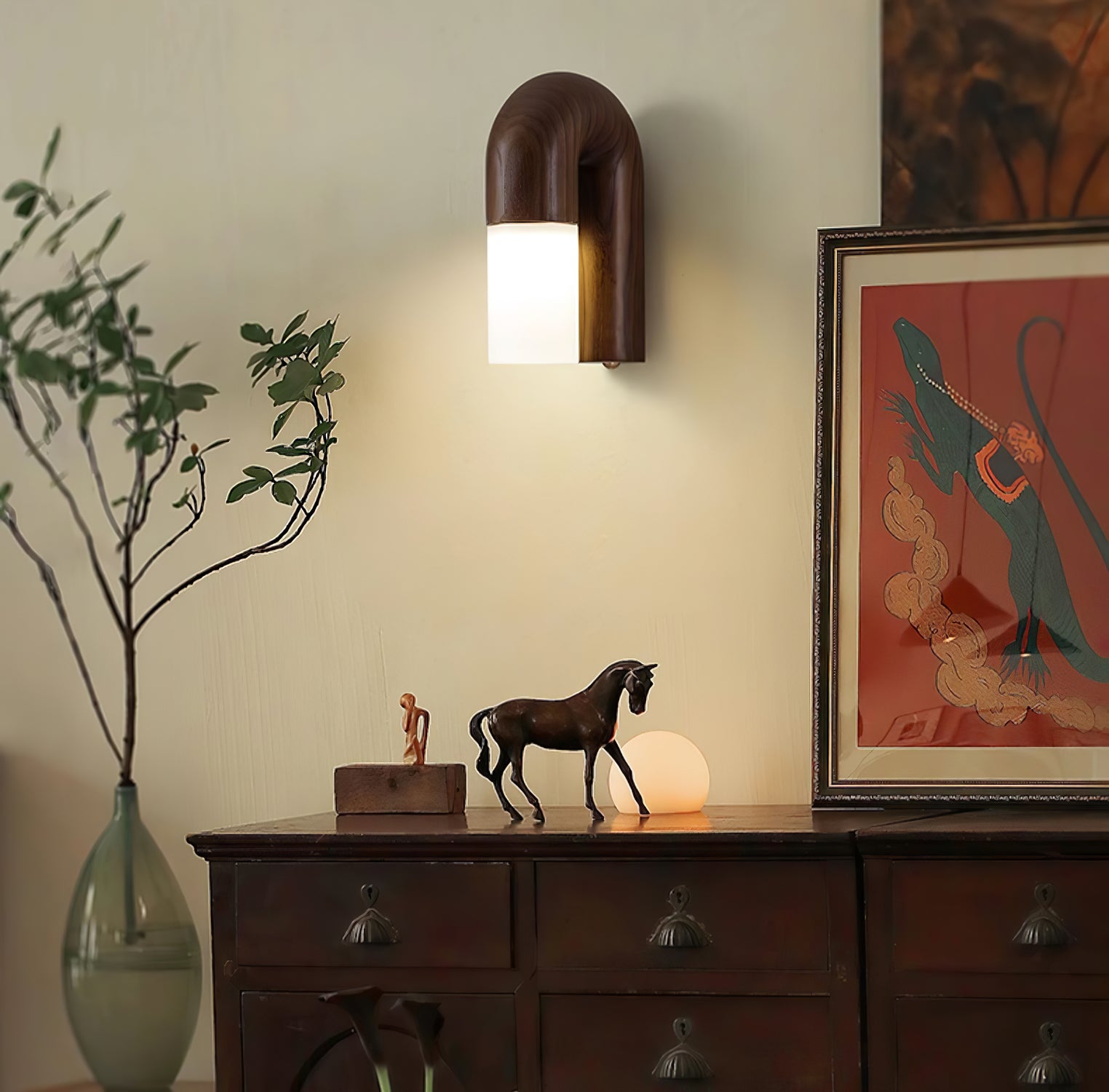 アーカスウッドウォールランプ