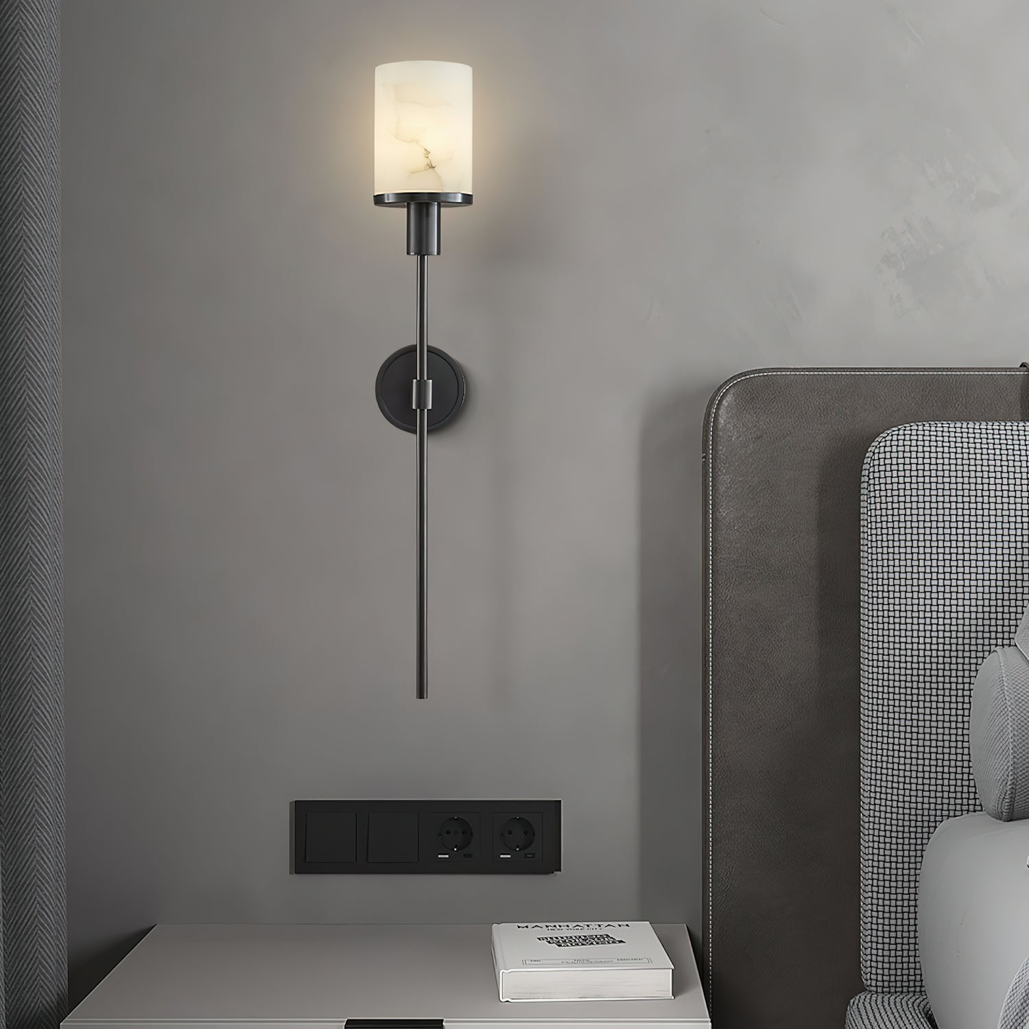 Abażurowy Wall Lamp