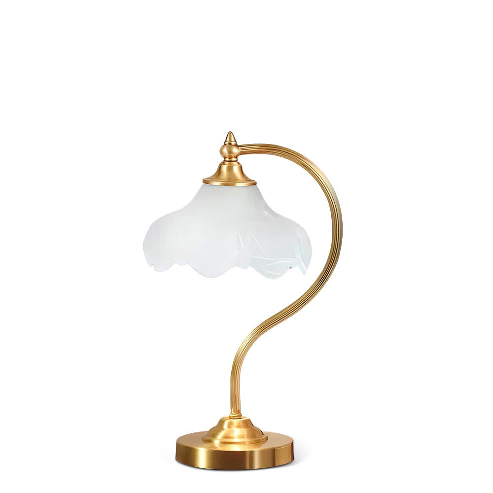 マグノリアフラワーテーブルランプ