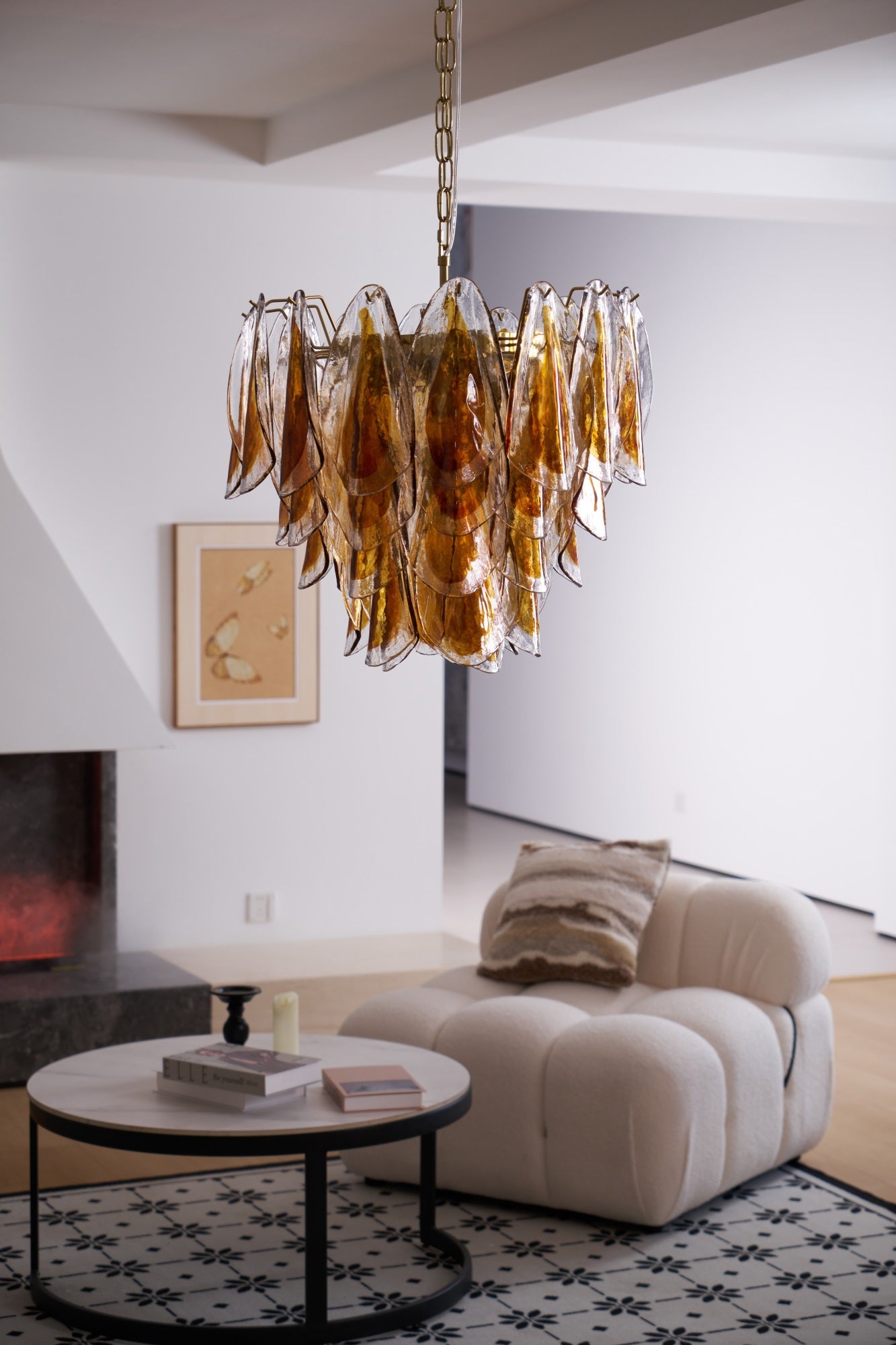 Solviva Glass Chandelier