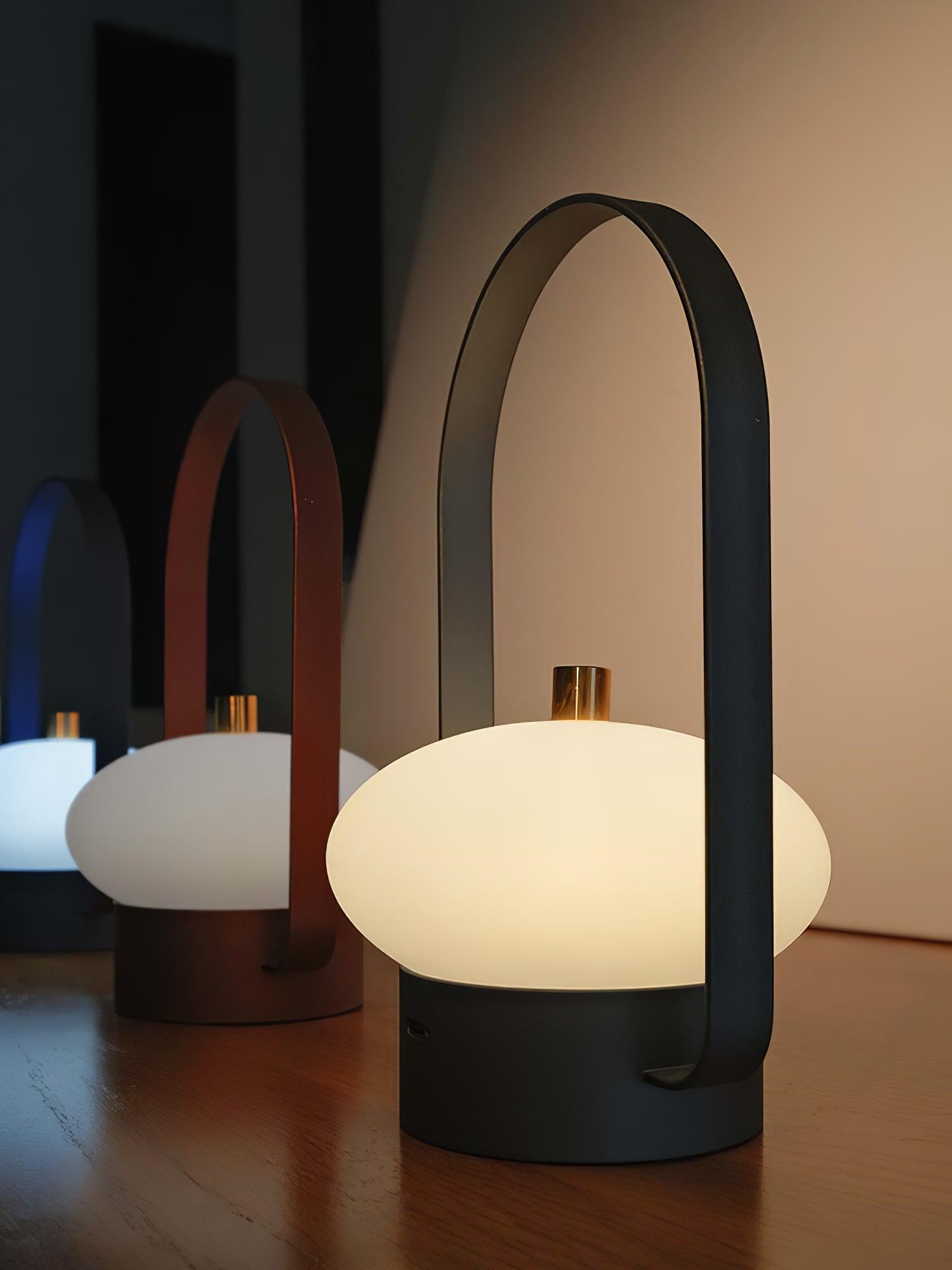 ソフトスポットポータブルバッテリー内蔵テーブルランプ