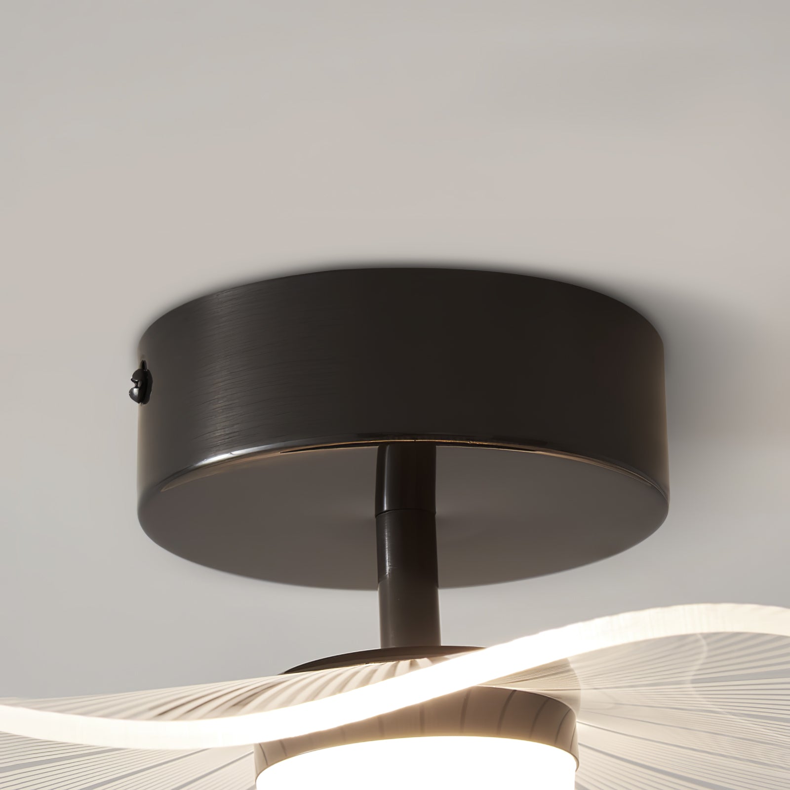 アクリル製蓮の葉の天井照明