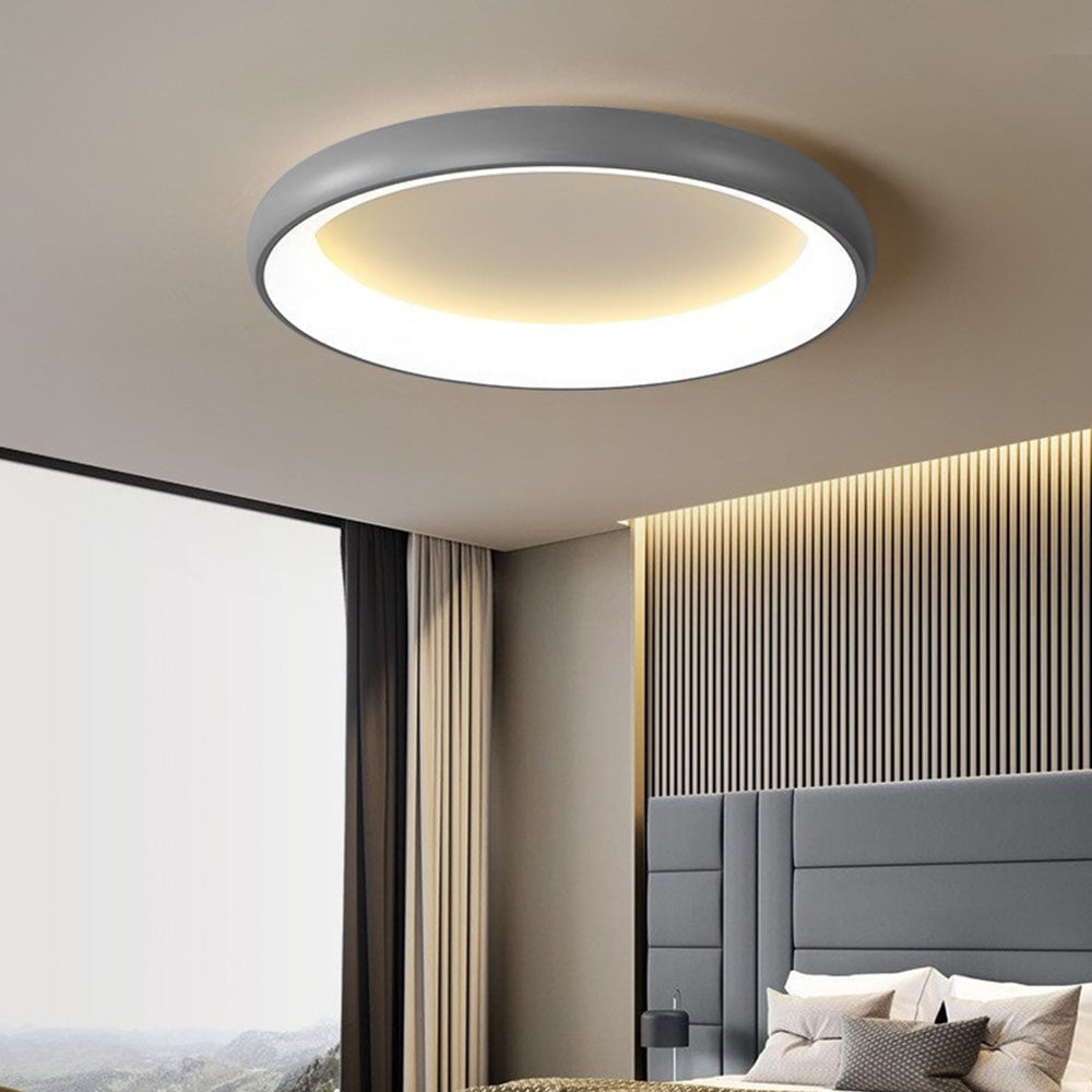 天井に近接するモダンなLEDフラッシュシーリングライト