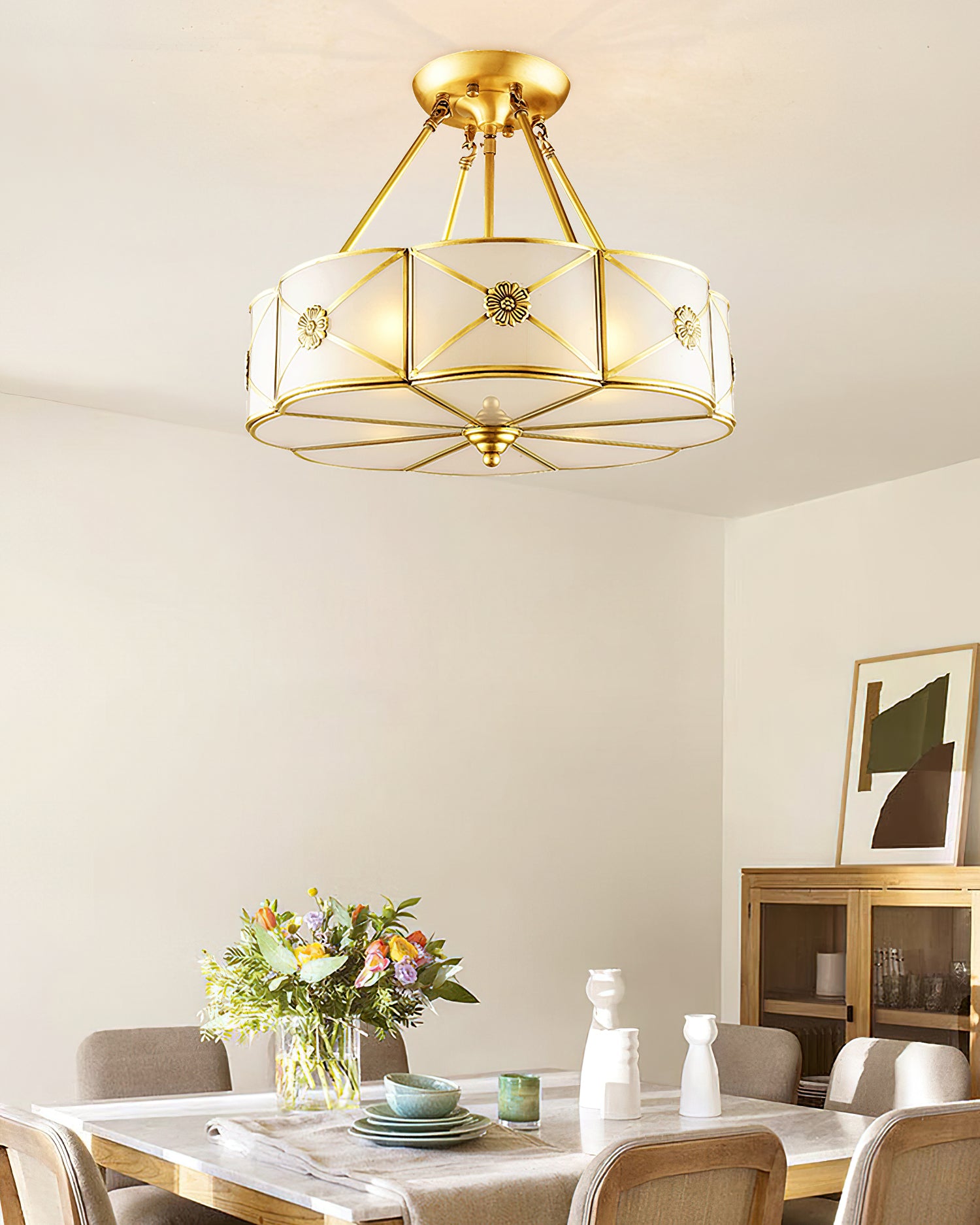 ルマリンガラスシーリングライト