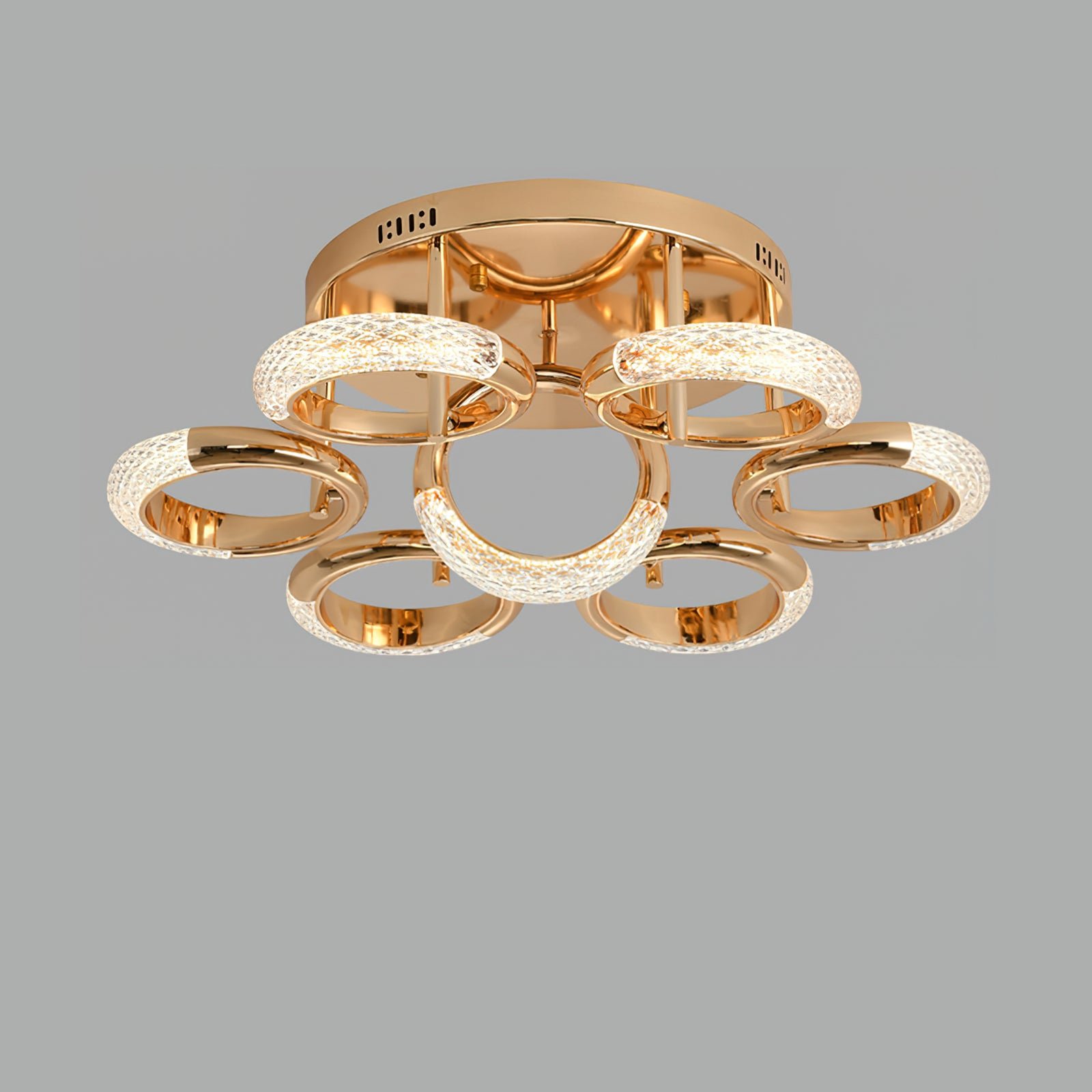 光沢のあるイヤリングの天井ランプ