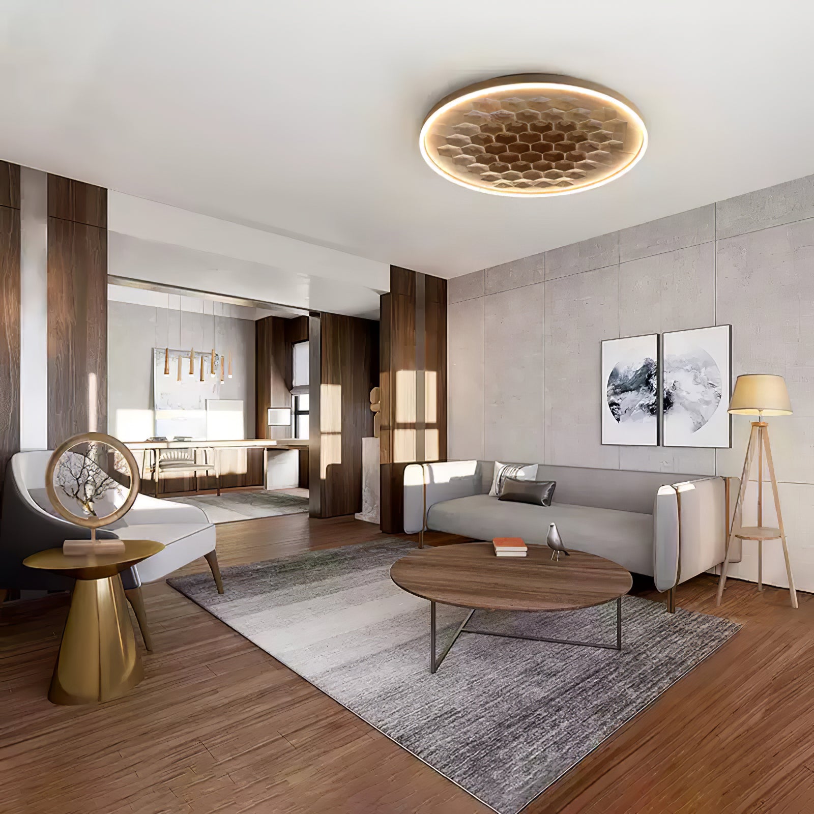 ハートウッドシーリングランプ