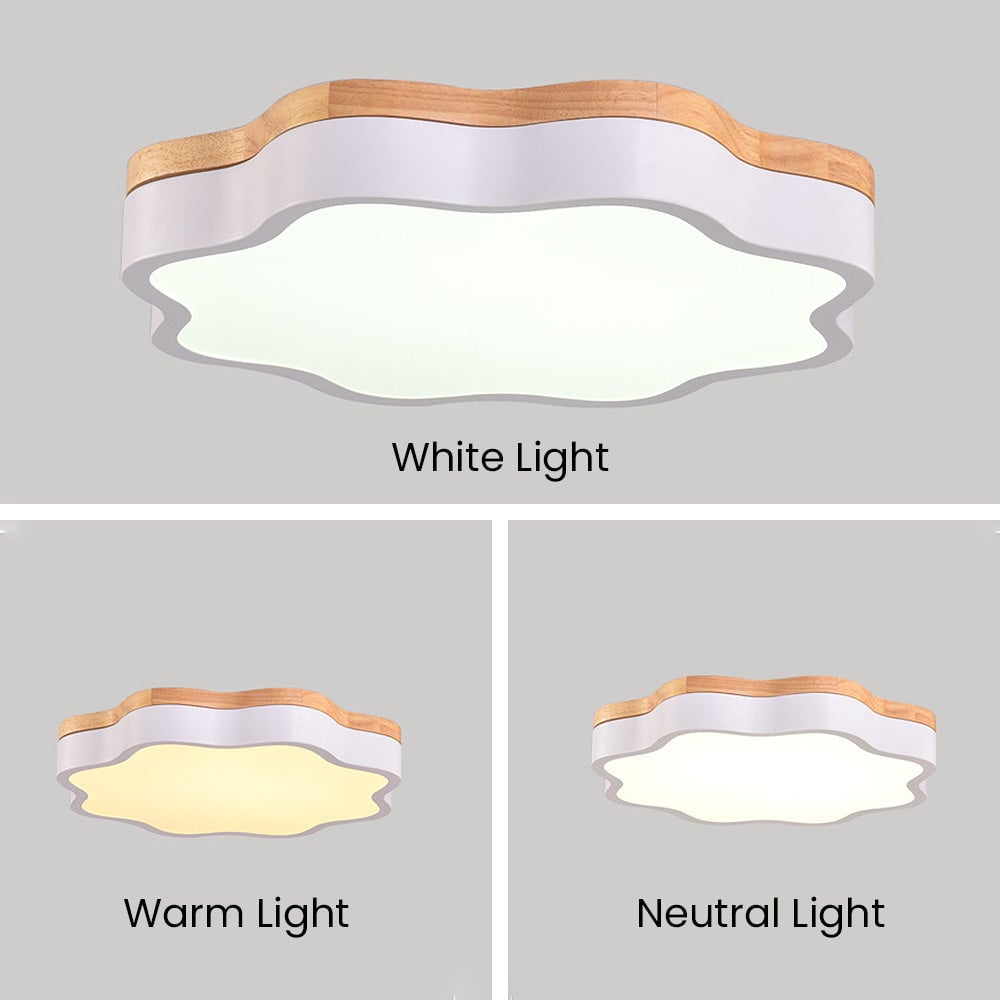 寝室用アクリルフラワーキッズLEDシーリングライト