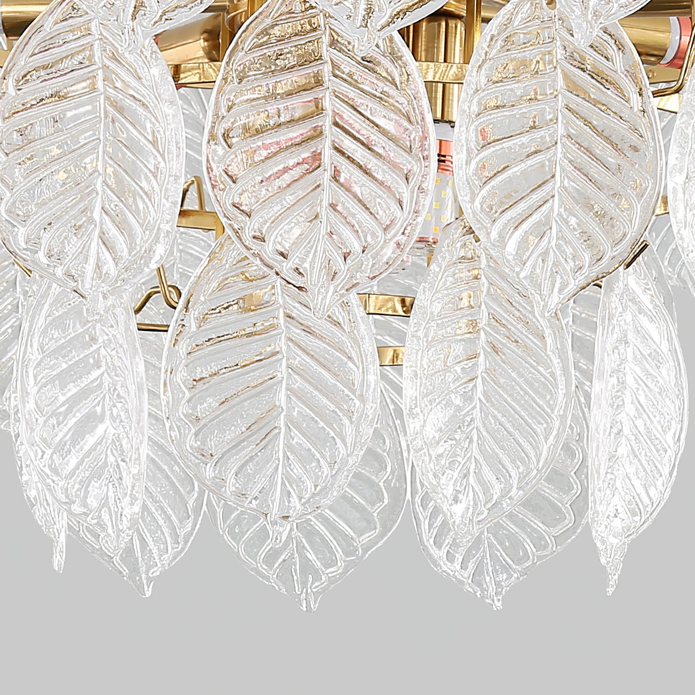 Leaf Glass Chandelier